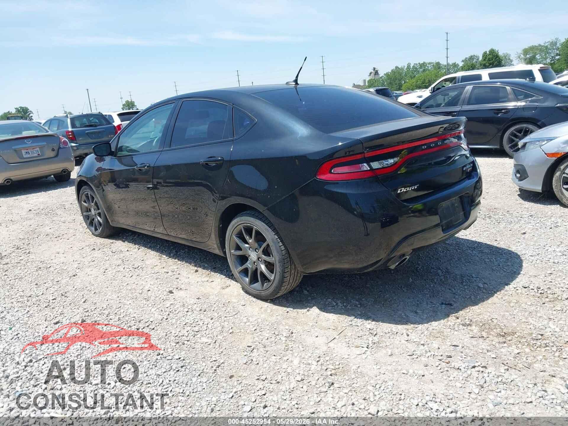 DODGE DART 2013 - 1C3CDFBH3DD150047