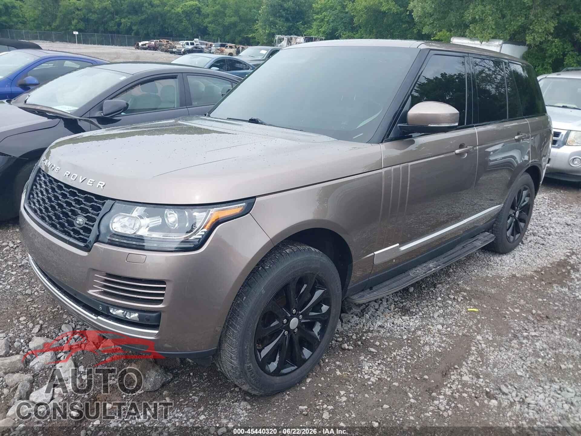 LAND ROVER RANGE ROVER 2015 - SALGS2VF3FA242228