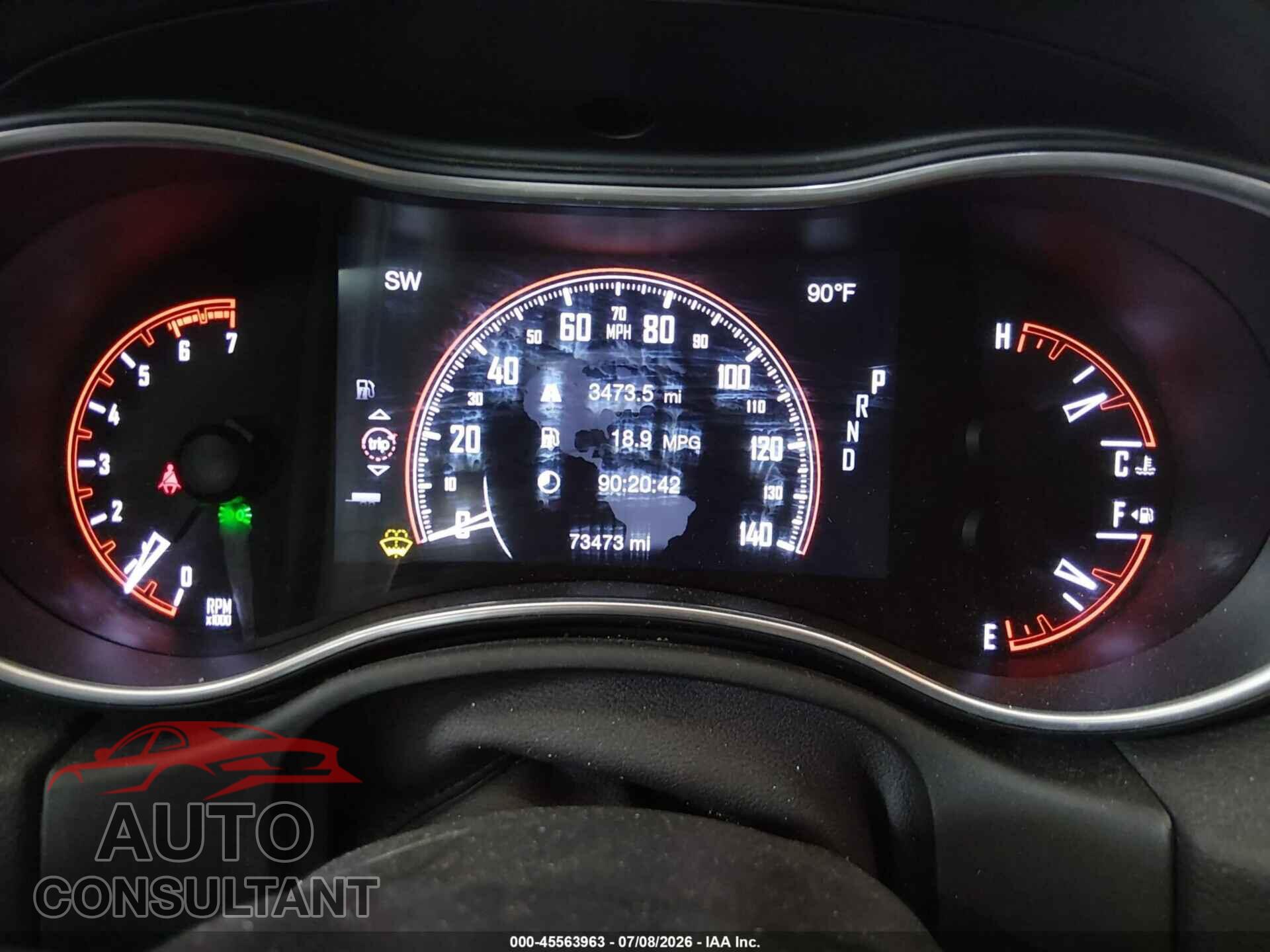 DODGE DURANGO 2019 - 1C4SDJFT3KC701119