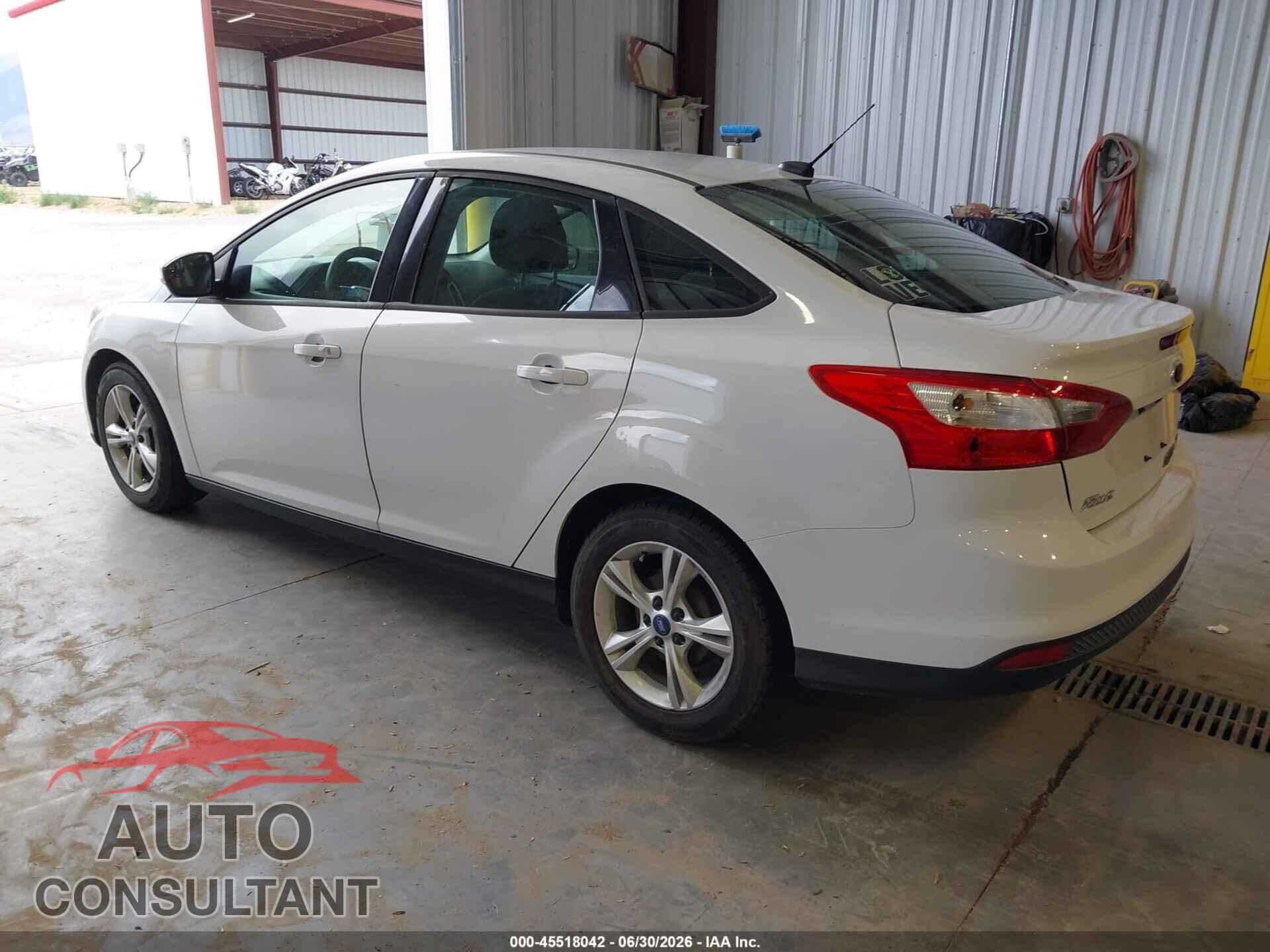 FORD FOCUS 2013 - 1FADP3F28DL221394
