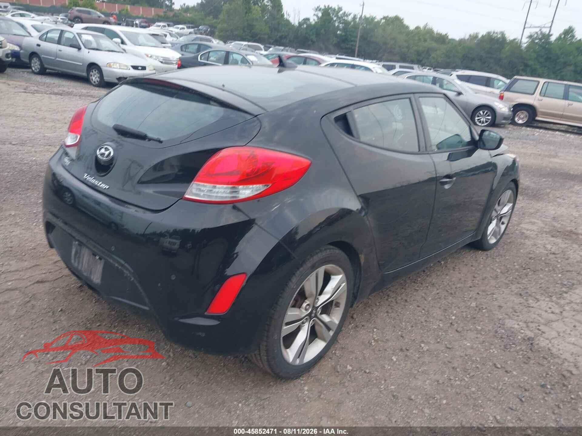 HYUNDAI VELOSTER 2013 - KMHTC6AD2DU164644