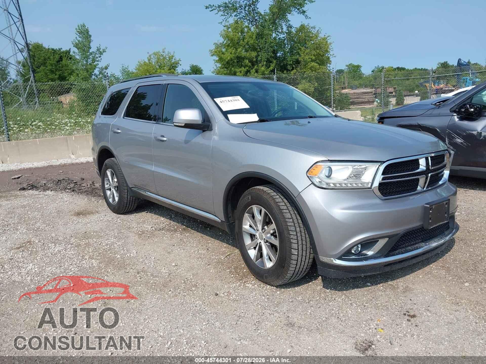 DODGE DURANGO 2014 - 1C4RDJDG7EC524843