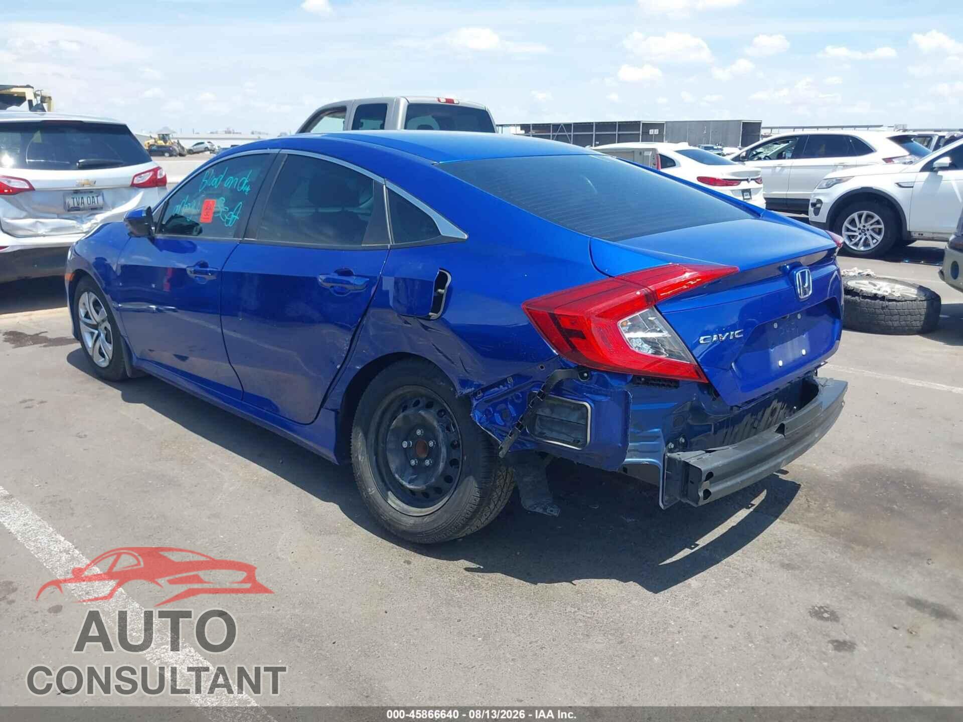 HONDA CIVIC 2017 - 19XFC2F54HE016933