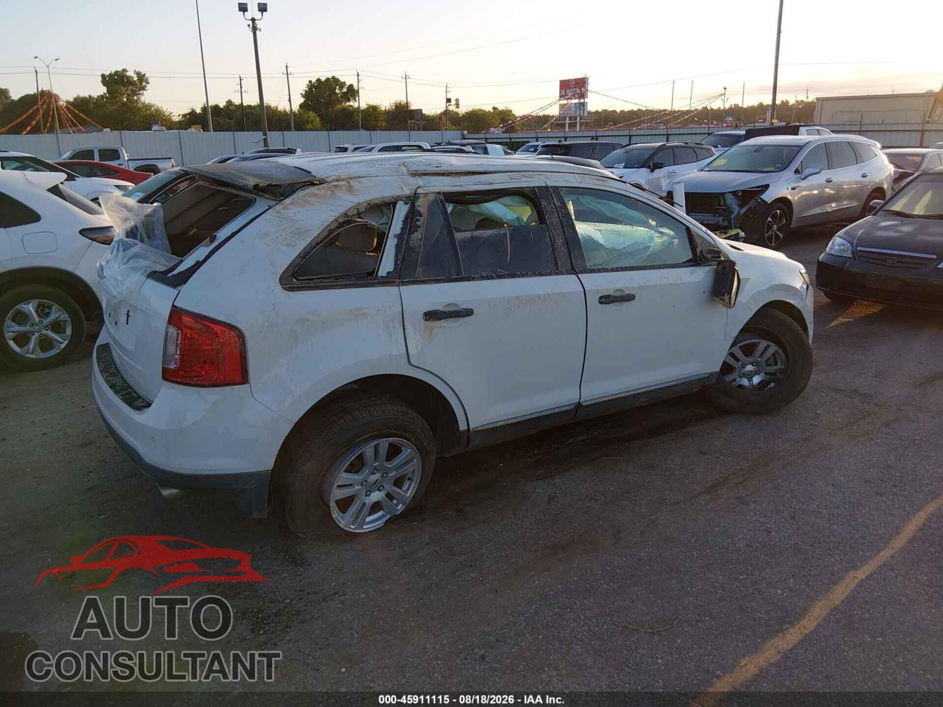FORD EDGE 2011 - 2FMDK3GC2BBA30885