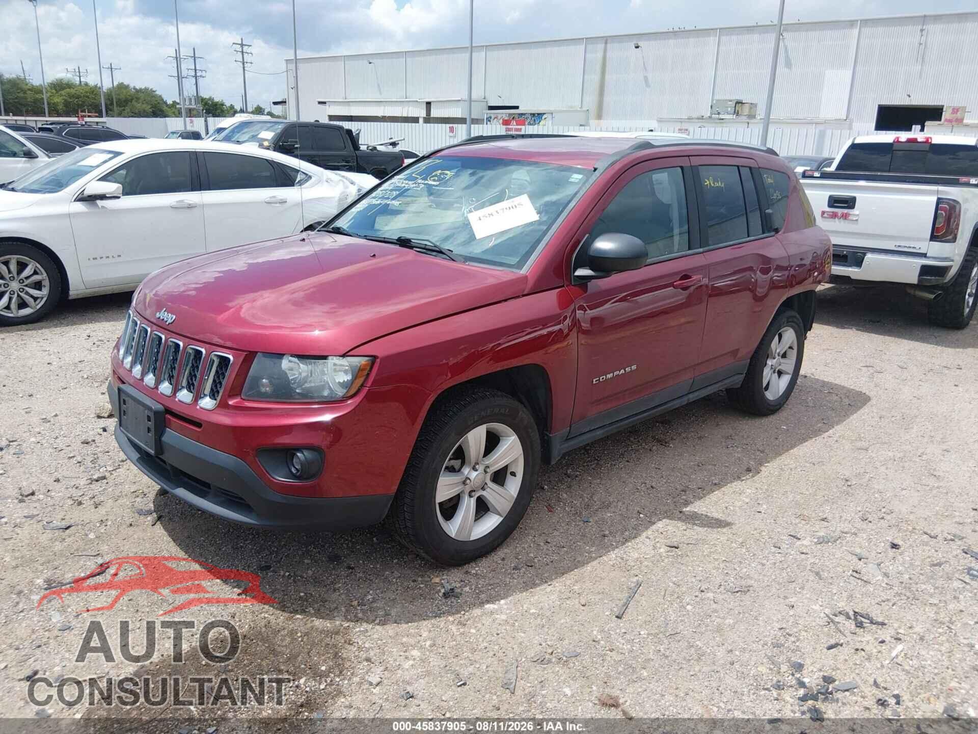 JEEP COMPASS 2014 - 1C4NJDBB1ED569707