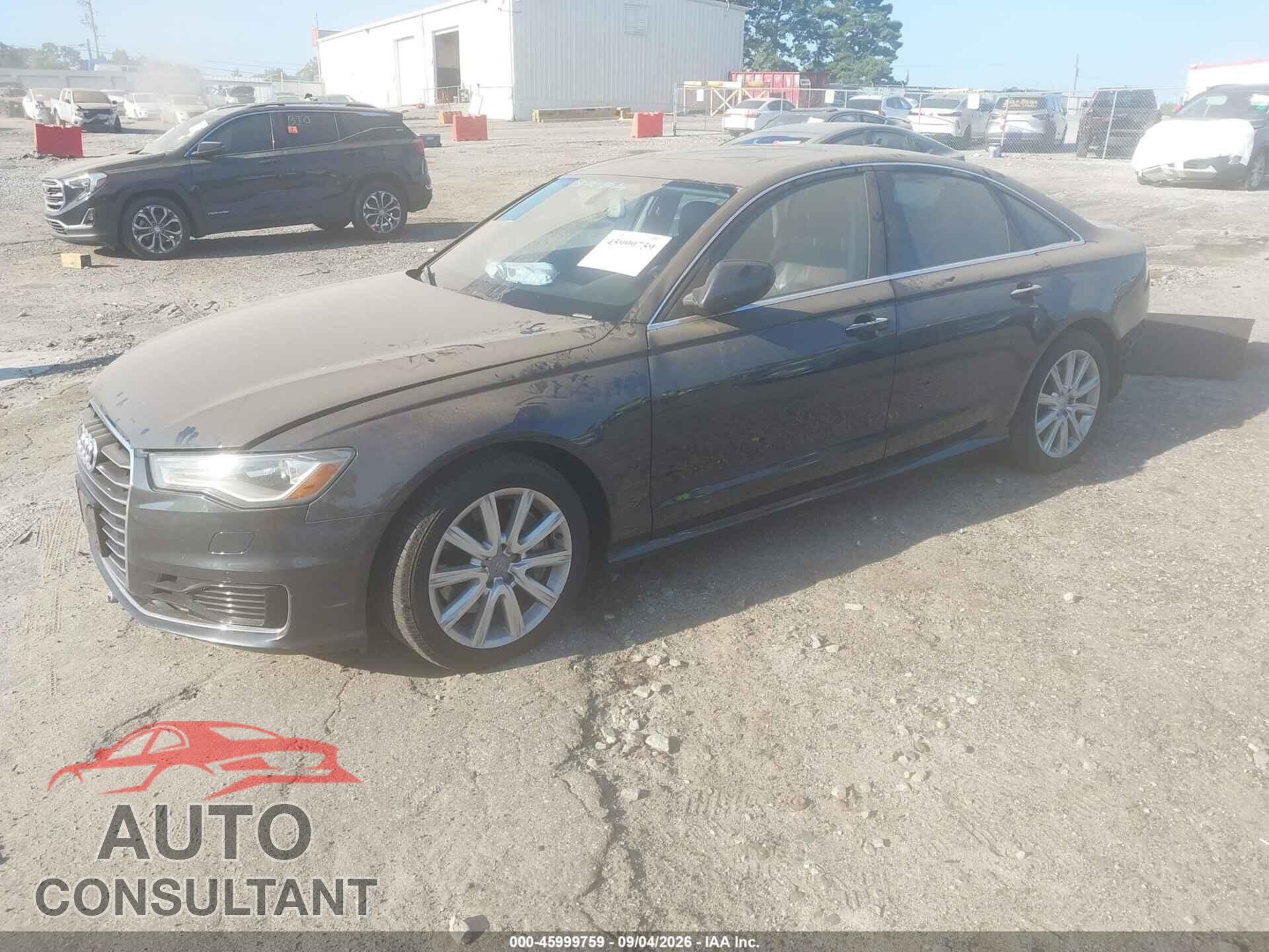AUDI A6 2016 - WAUGFAFC6GN140195