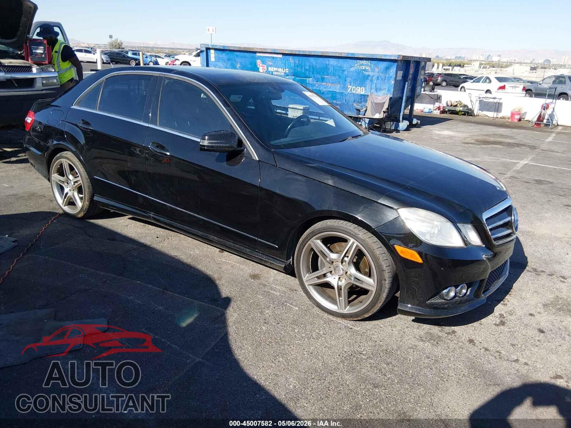 MERCEDES-BENZ E 350 2010 - WDDHF8HB5AA175562