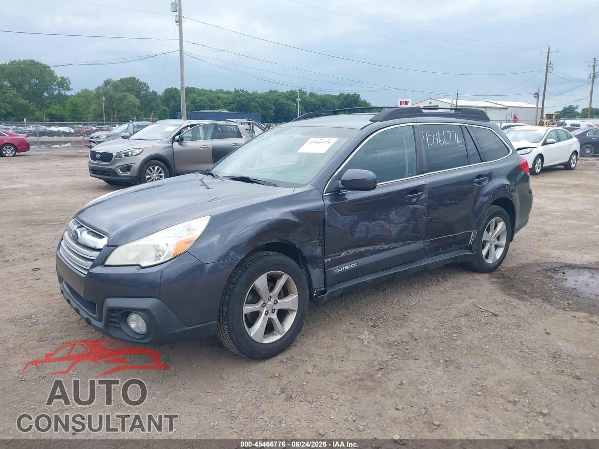 SUBARU OUTBACK 2013 - 4S4BRCCC1D3229342