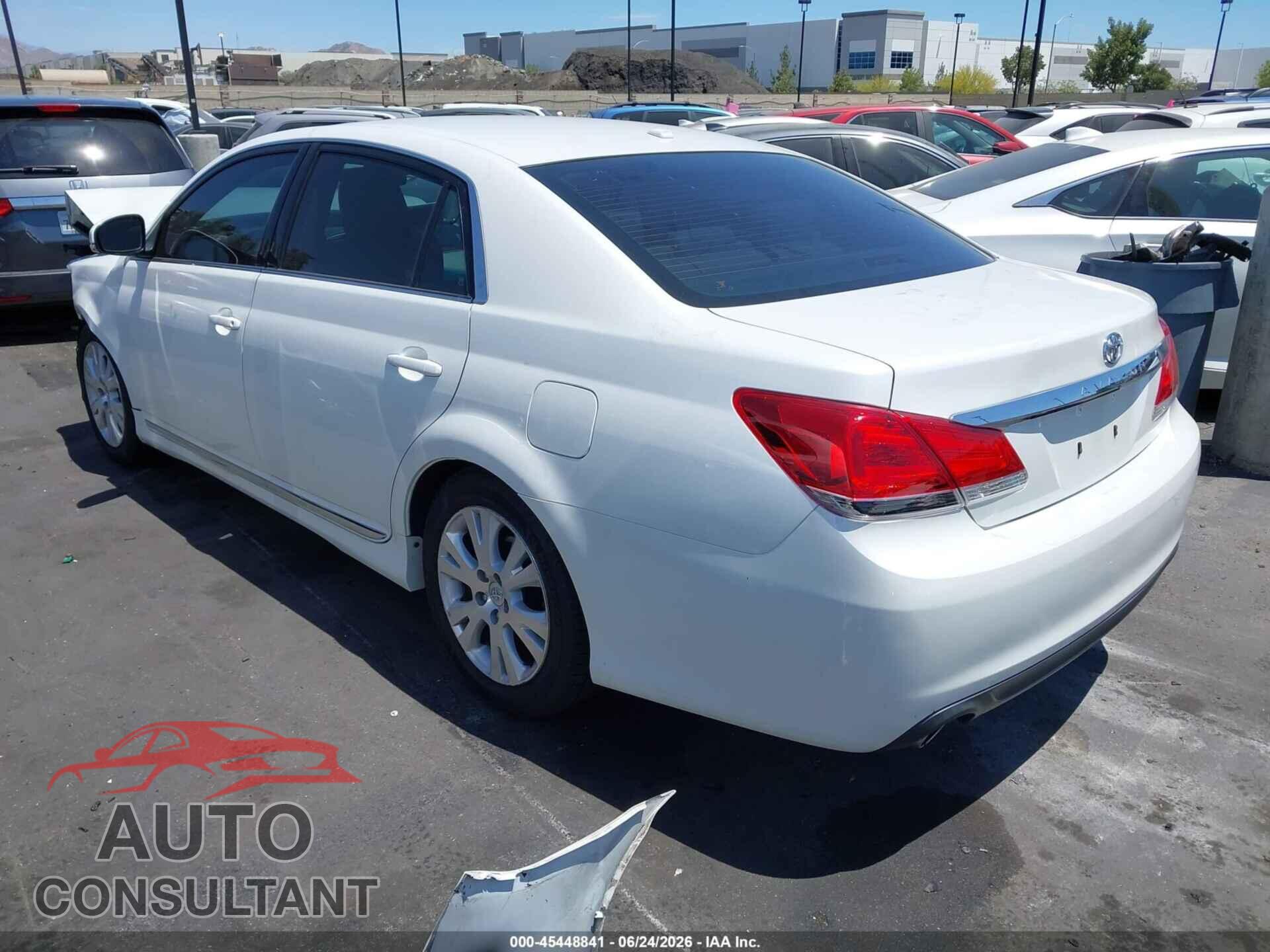 TOYOTA AVALON 2012 - 4T1BK3DB5CU470372