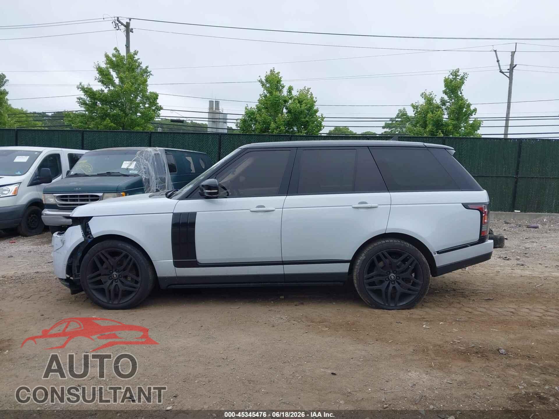 LAND ROVER RANGE ROVER 2016 - SALGS2VF0GA257254