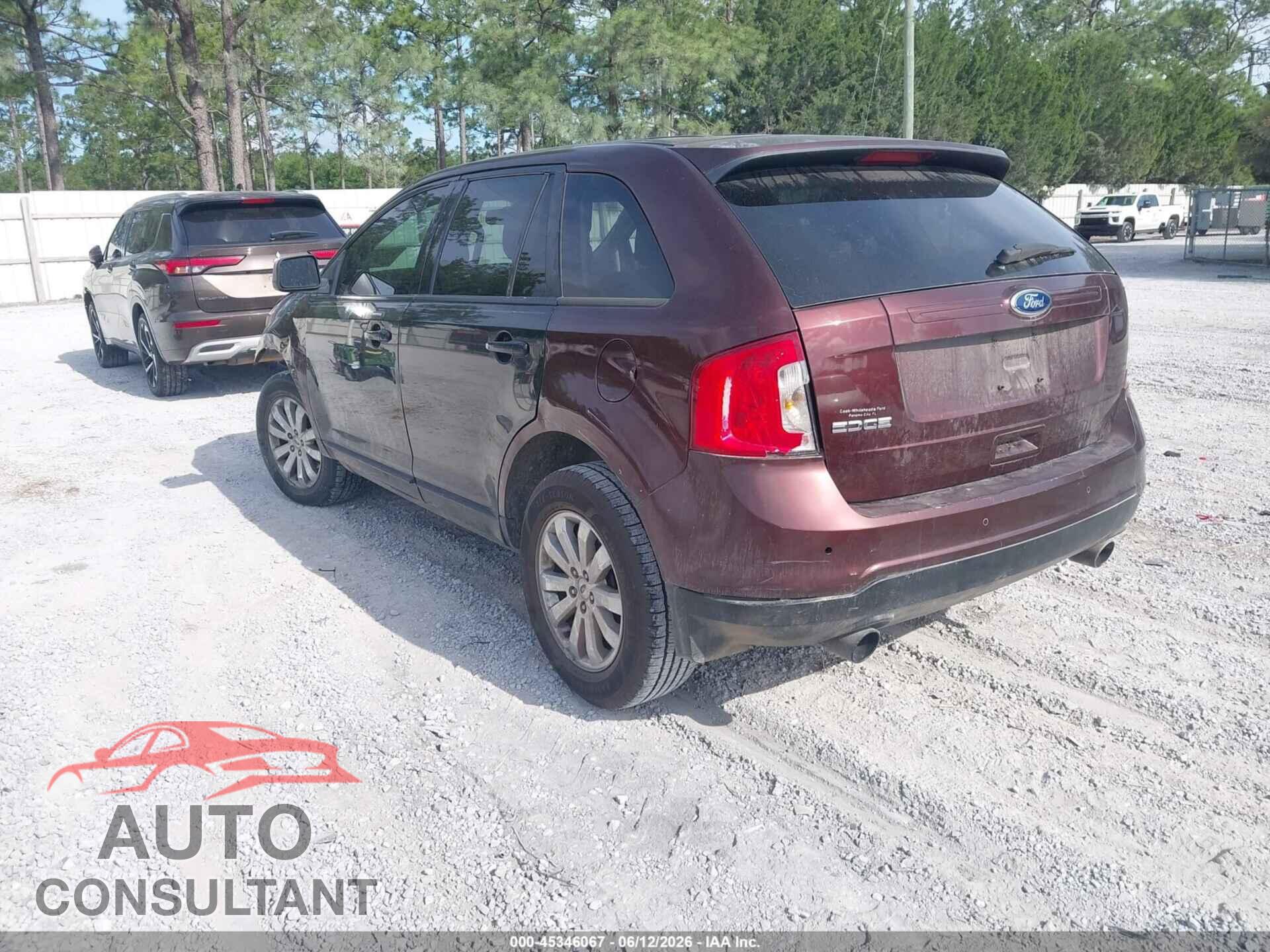 FORD EDGE 2012 - 2FMDK3GC5CBA95781