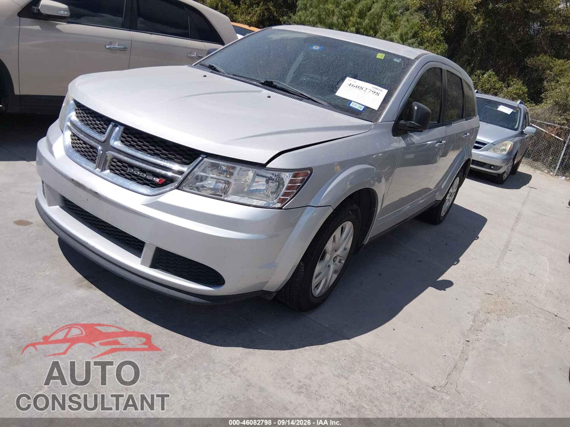 DODGE JOURNEY 2014 - 3C4PDCAB7ET214319