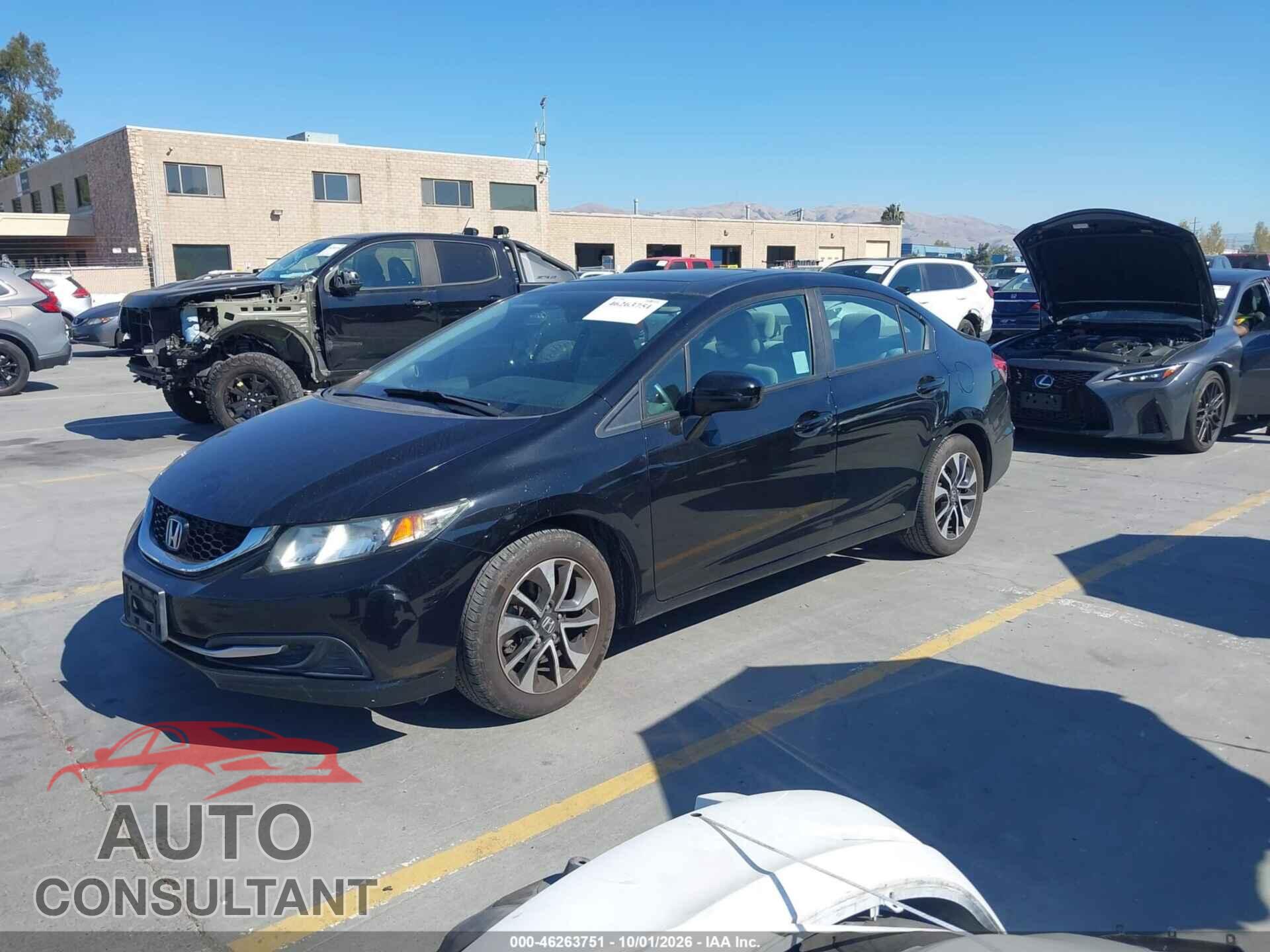 HONDA CIVIC 2015 - 2HGFB2F86FH564691