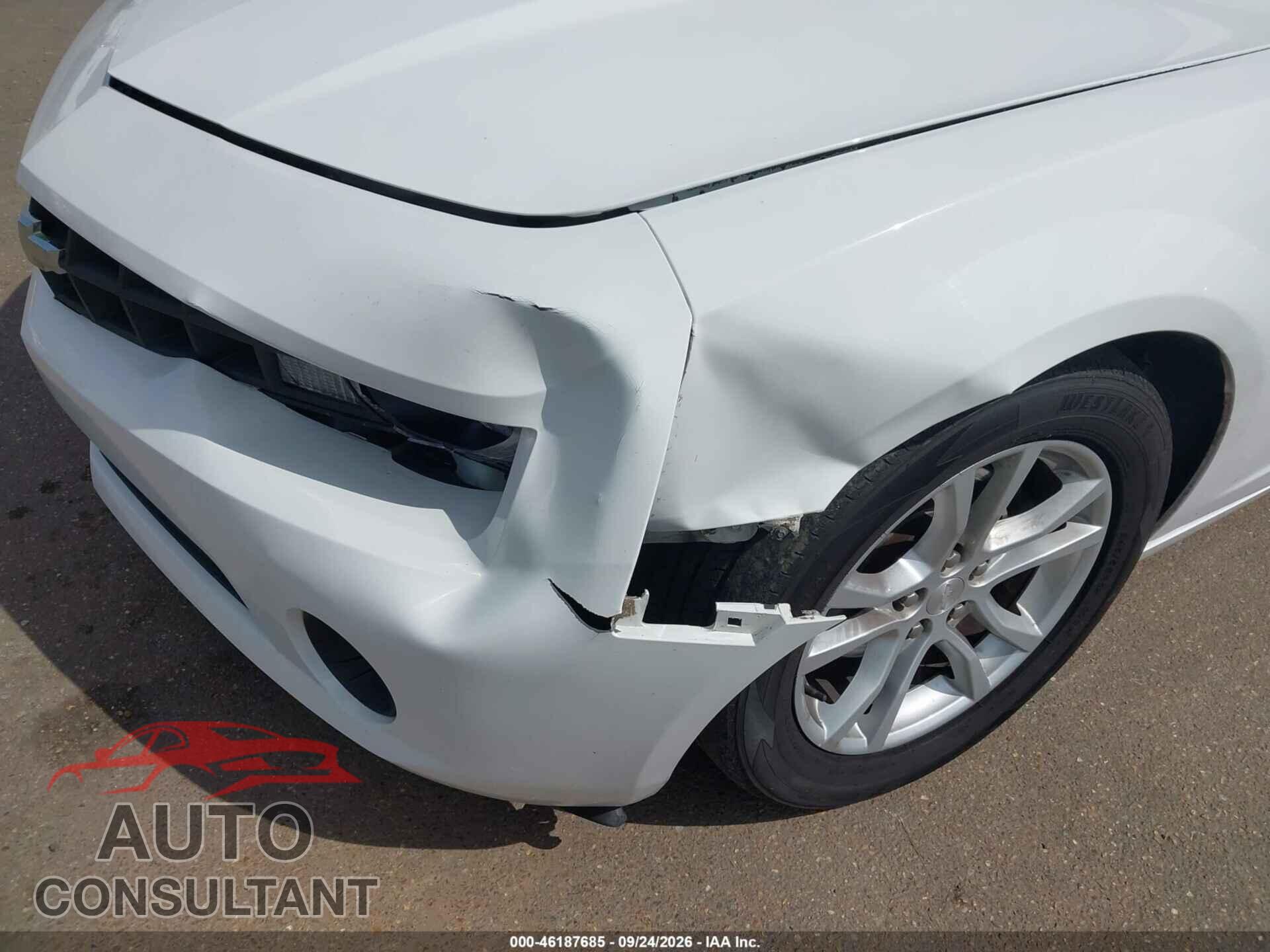 CHEVROLET CAMARO 2013 - 2G1FB3D36D9110792