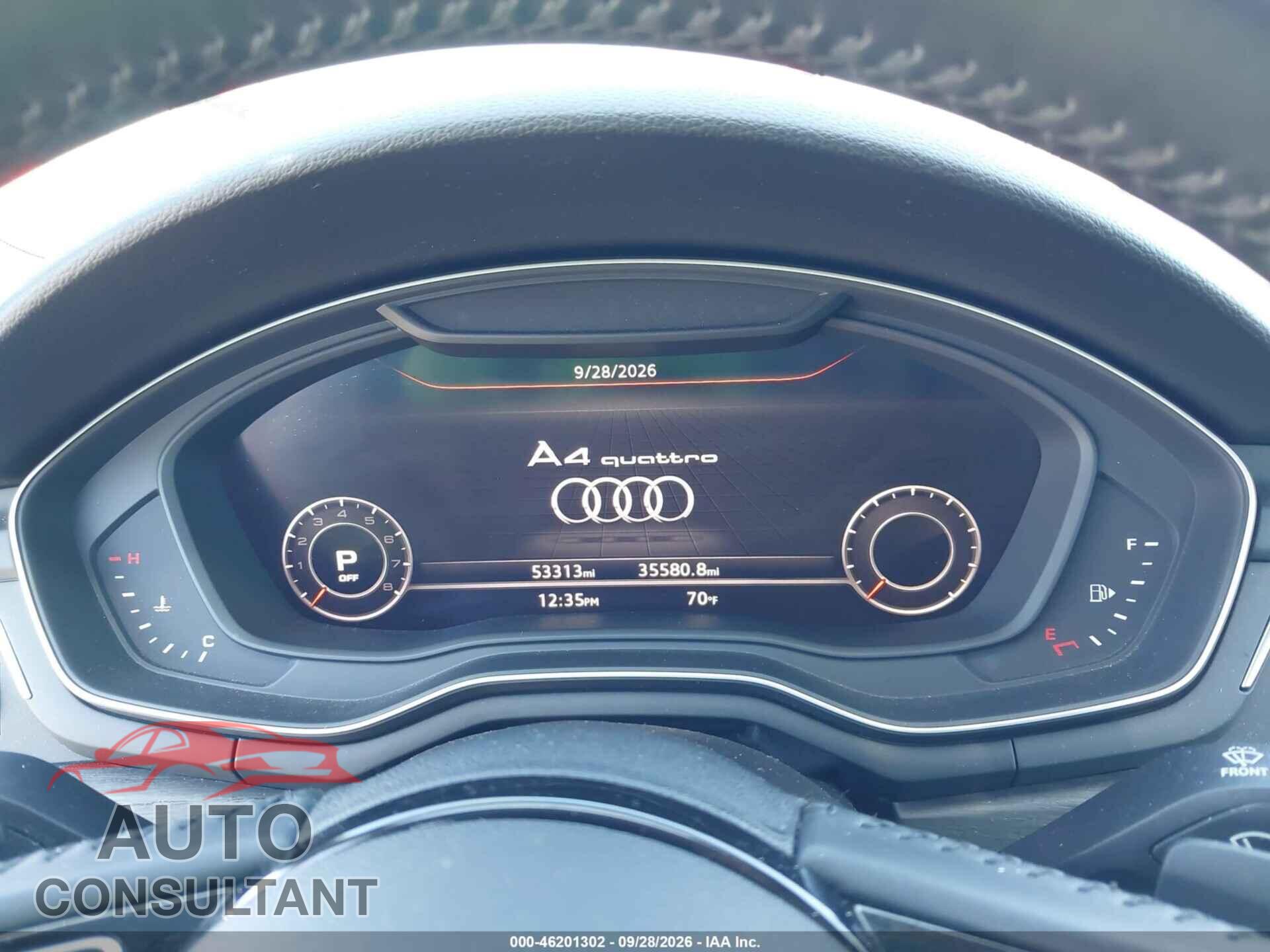 AUDI A4 2018 - WAUFNAF48JN013169