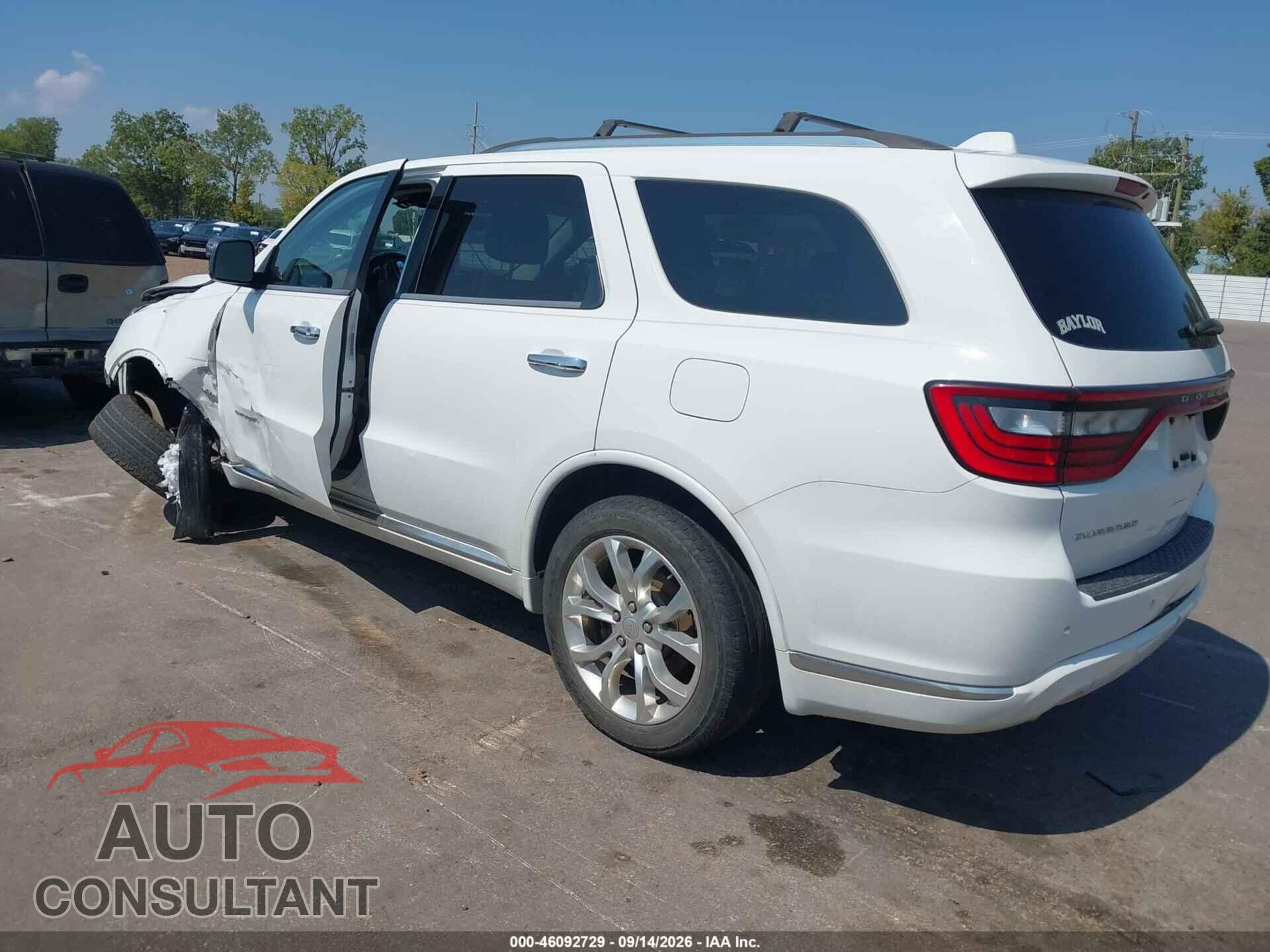 DODGE DURANGO 2017 - 1C4RDHEG6HC903943