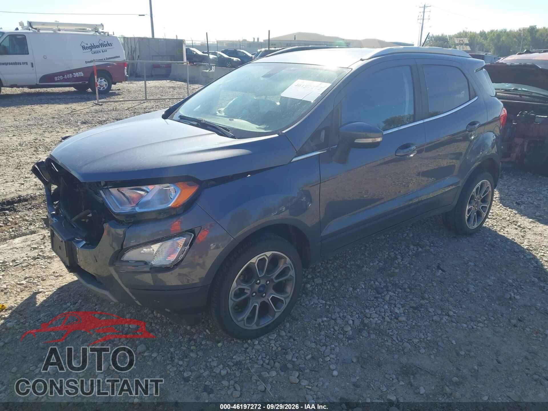 FORD ECOSPORT 2022 - MAJ6S3KL2NC463198