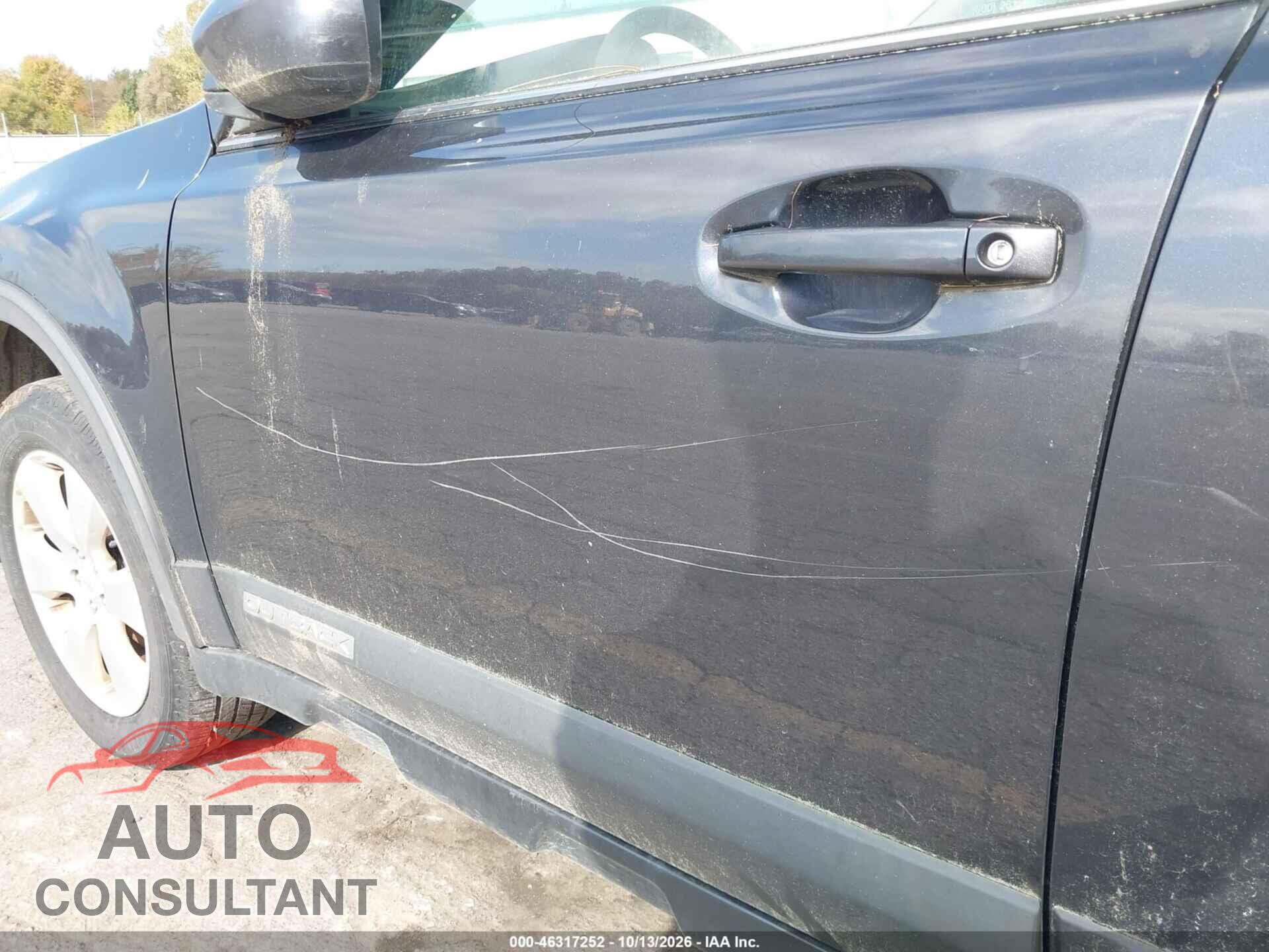 SUBARU OUTBACK 2012 - 4S4BRBFC9C1224910