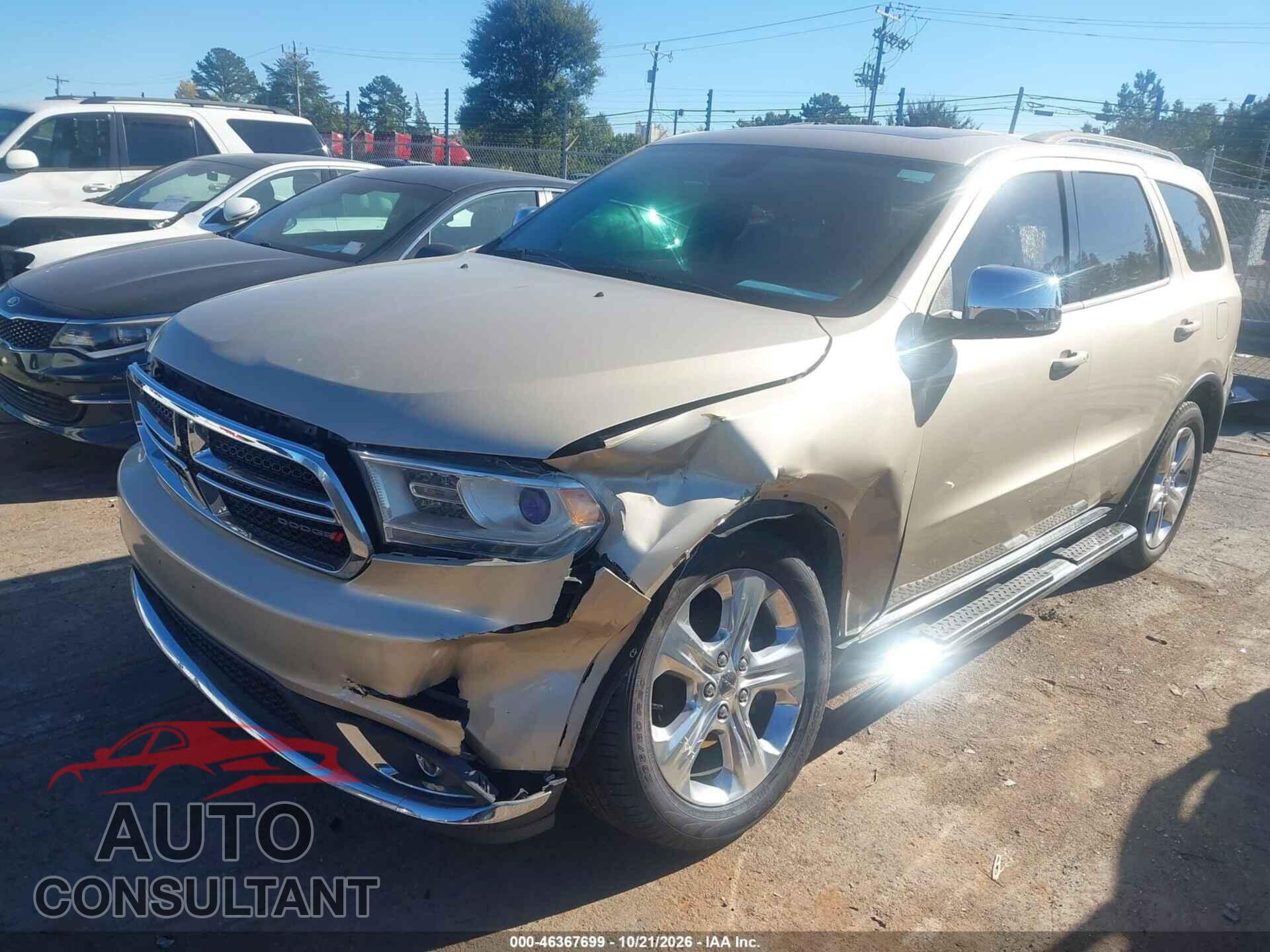 DODGE DURANGO 2014 - 1C4RDHDG0EC306817