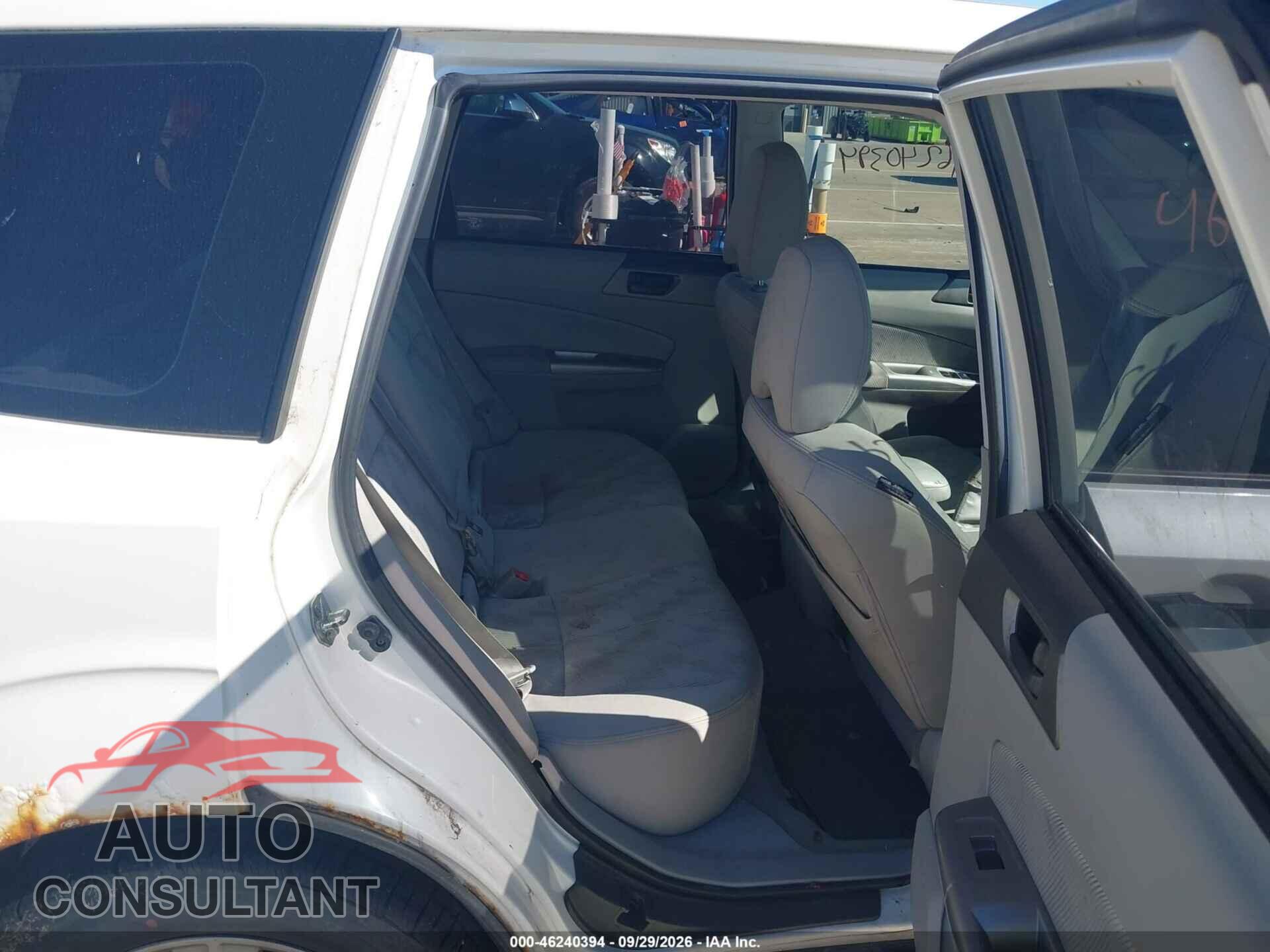 SUBARU FORESTER 2010 - JF2SH6BC7AH917484