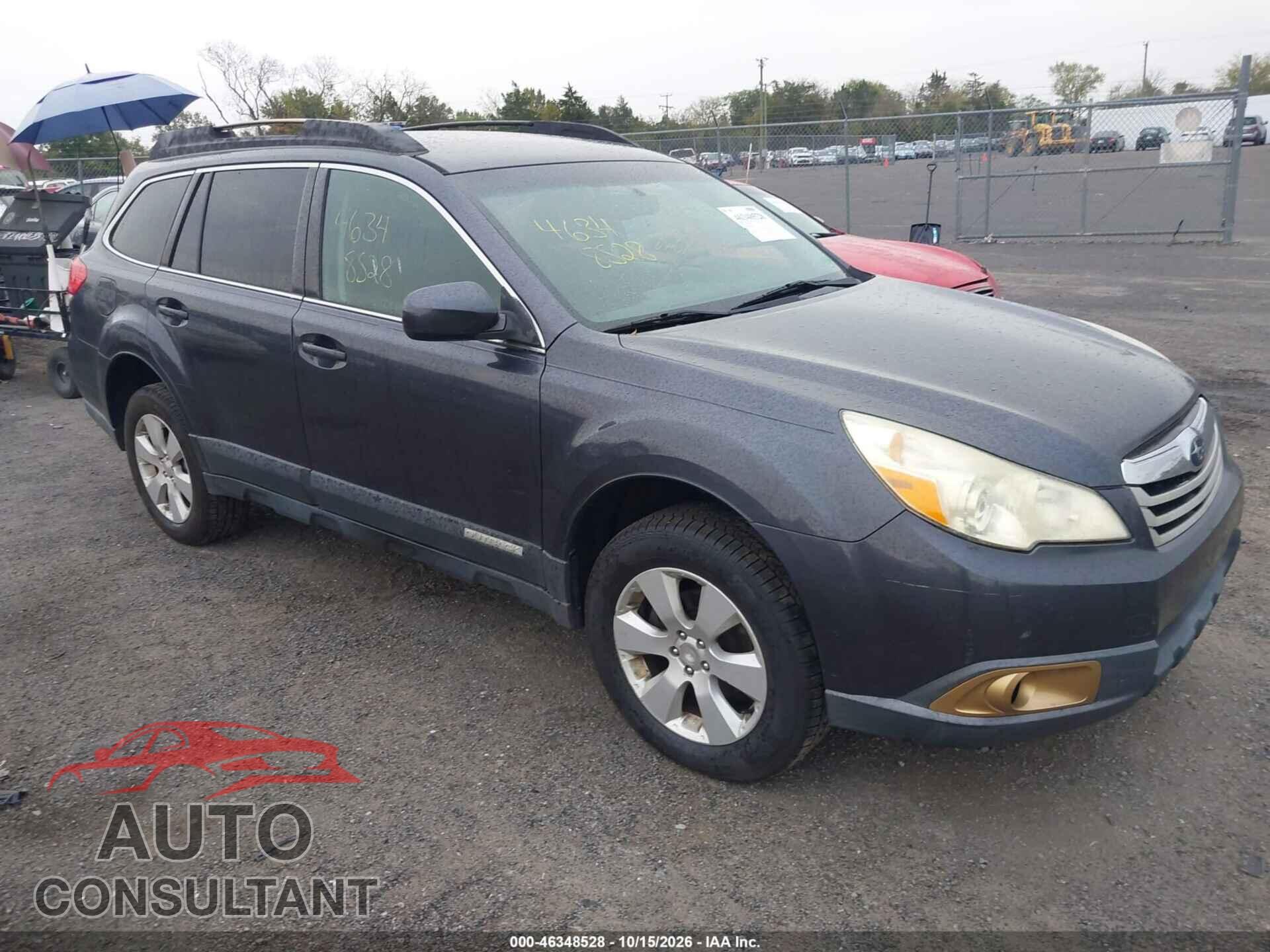 SUBARU OUTBACK 2011 - 4S4BRBCC8B3359156