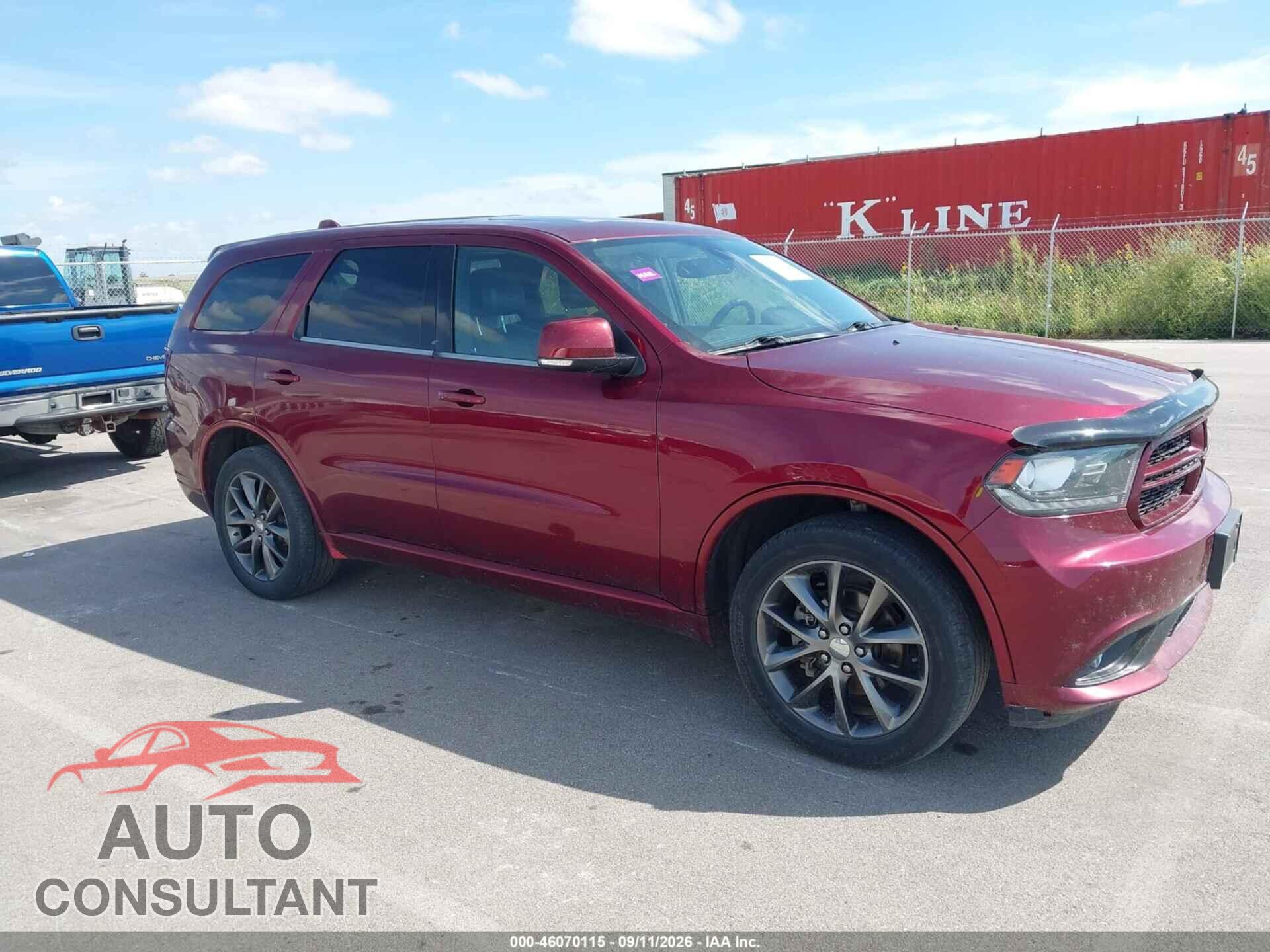 DODGE DURANGO 2018 - 1C4RDJDG7JC271209