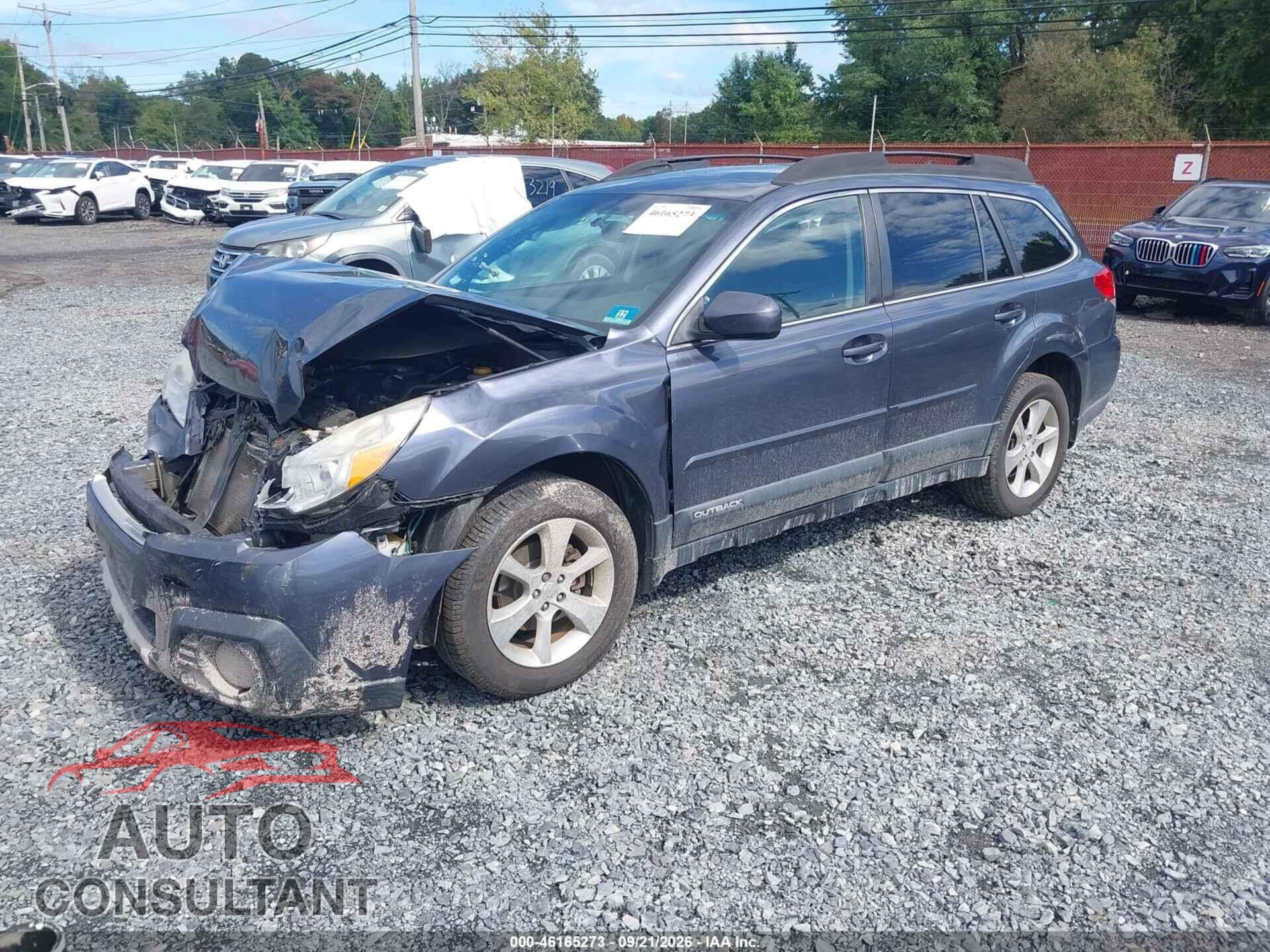 SUBARU OUTBACK 2014 - 4S4BRBLC8E3298119