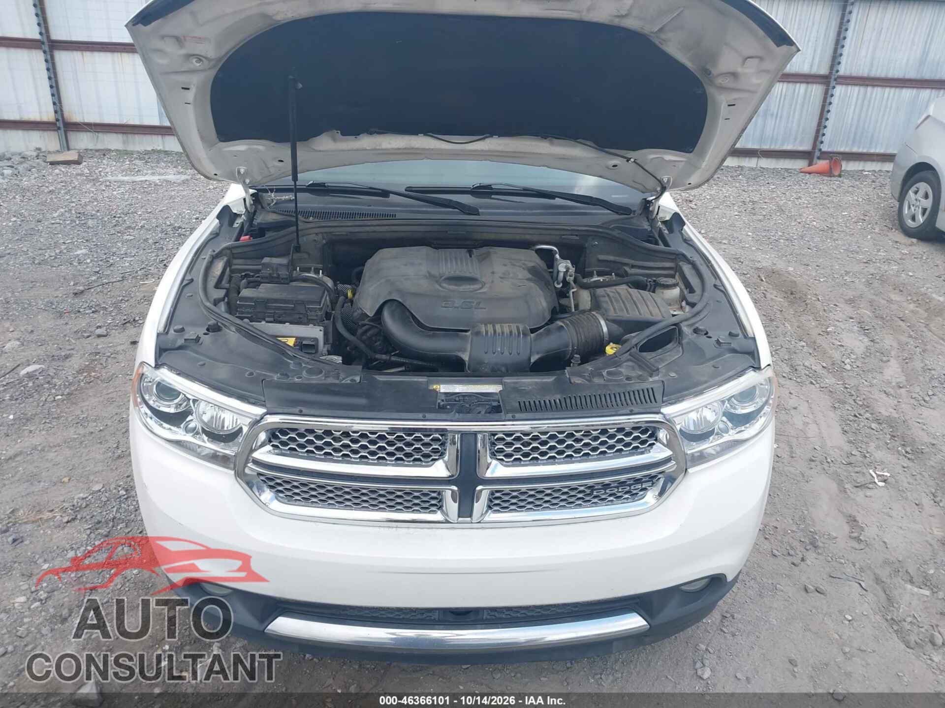 DODGE DURANGO 2011 - 1D4RD5GG7BC613619