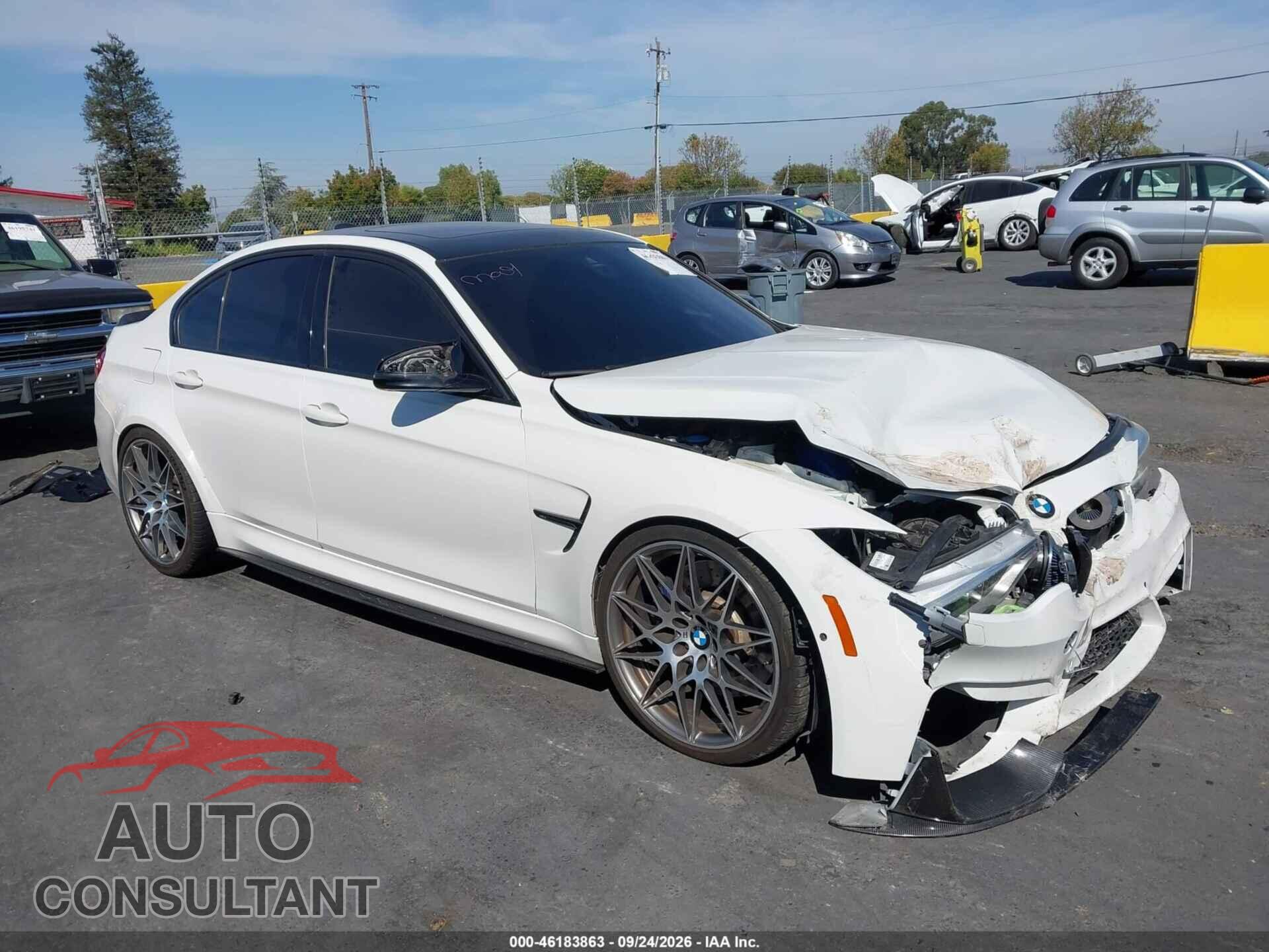 BMW M3 2017 - WBS8M9C56H5G84453