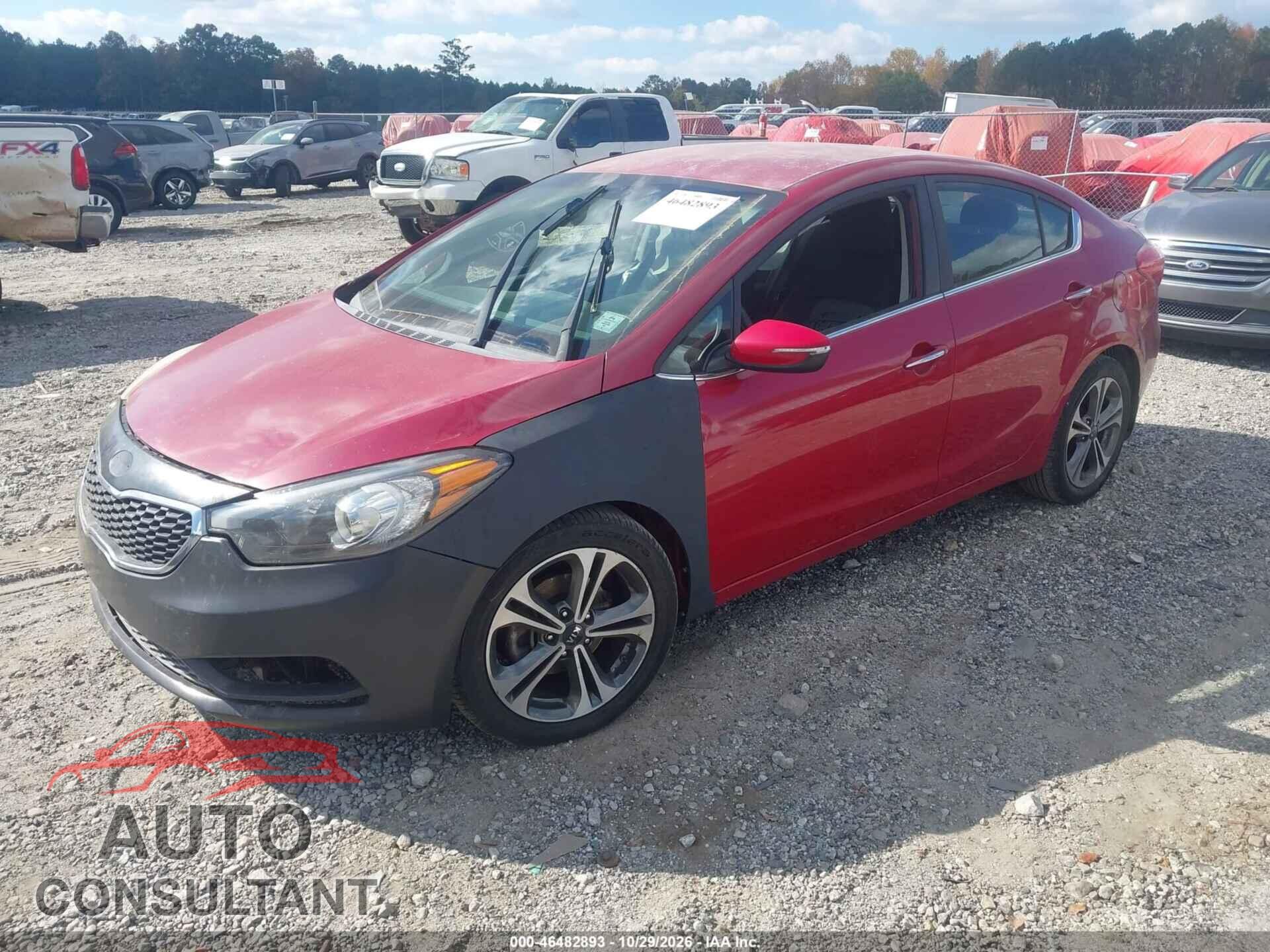 KIA FORTE 2015 - KNAFX4A85F5338679