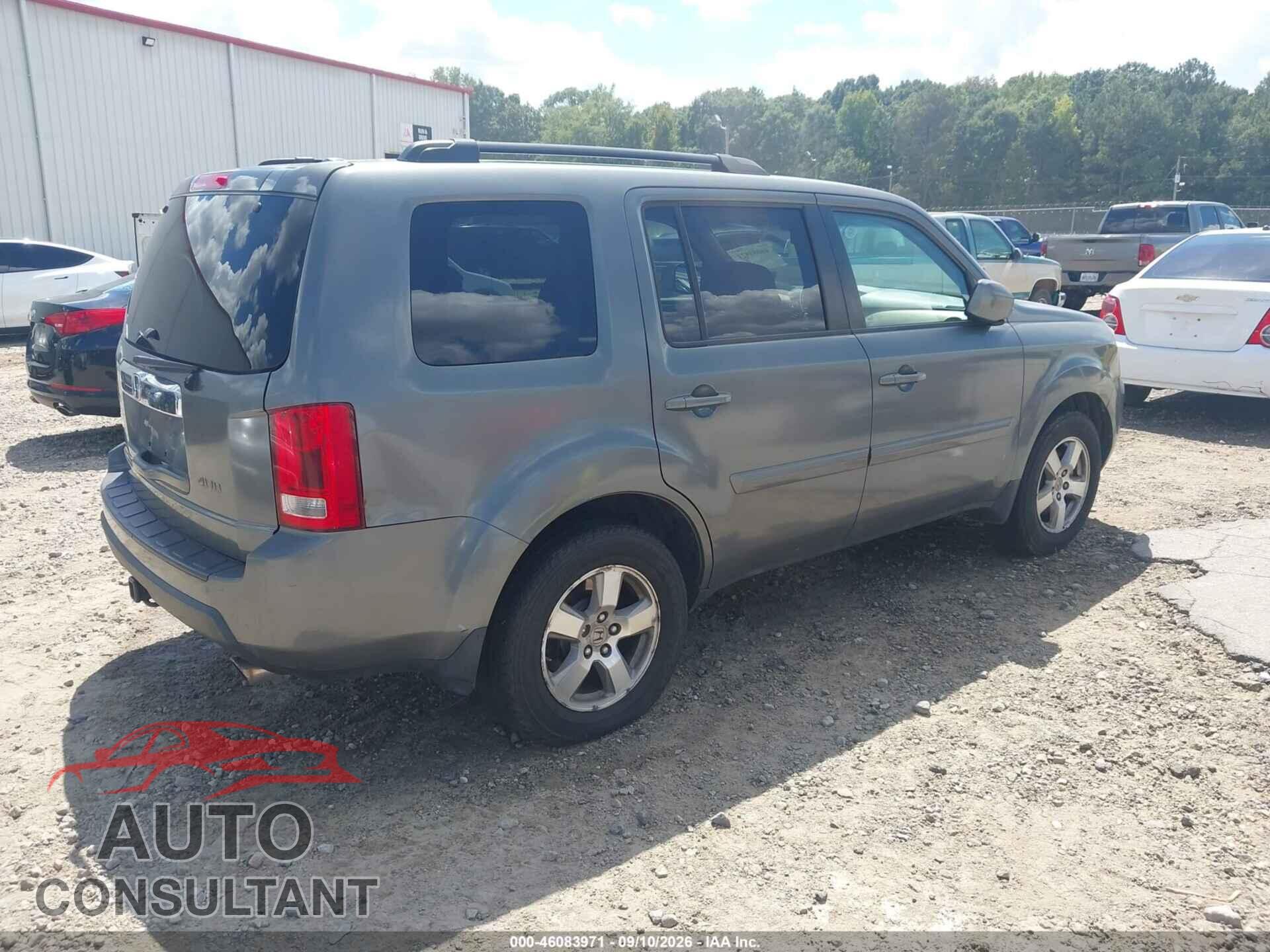 HONDA PILOT 2009 - 5FNYF48679B018642