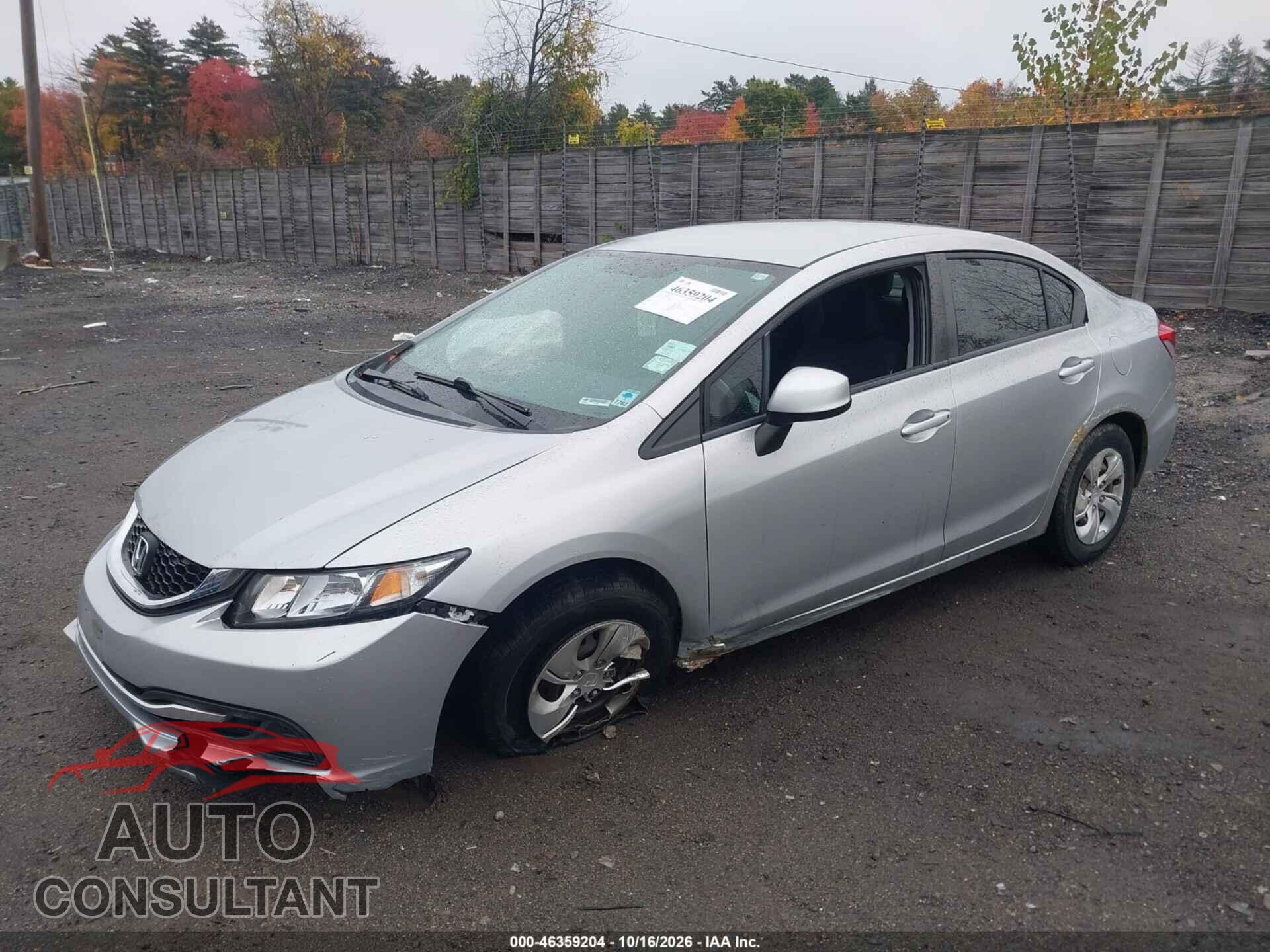 HONDA CIVIC 2013 - 2HGFB2F58DH535034