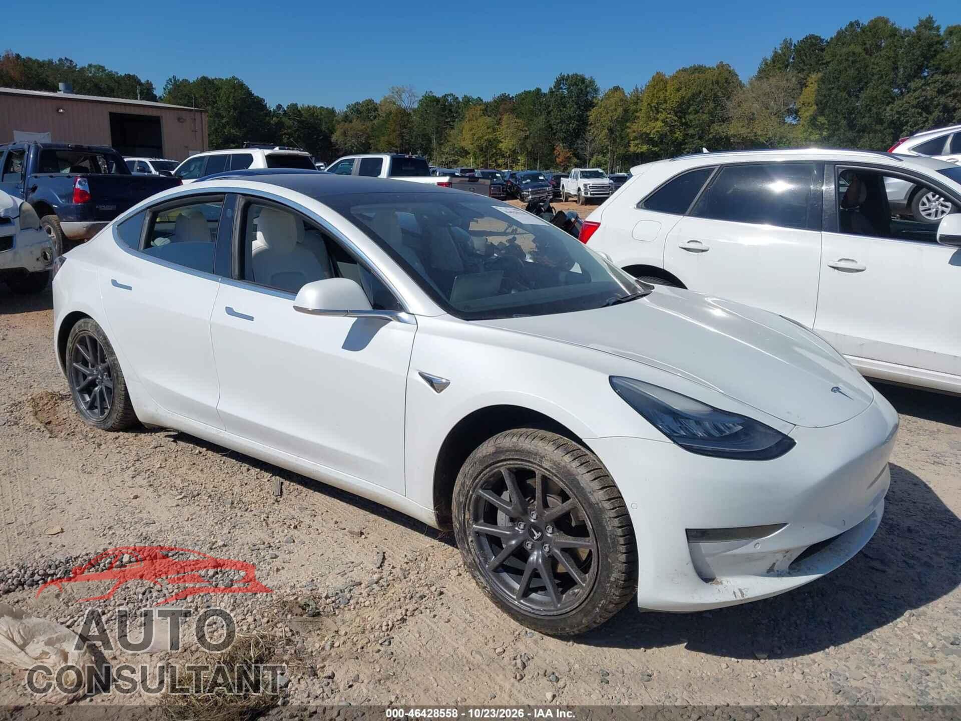 TESLA MODEL 3 2019 - 5YJ3E1EA9KF445136