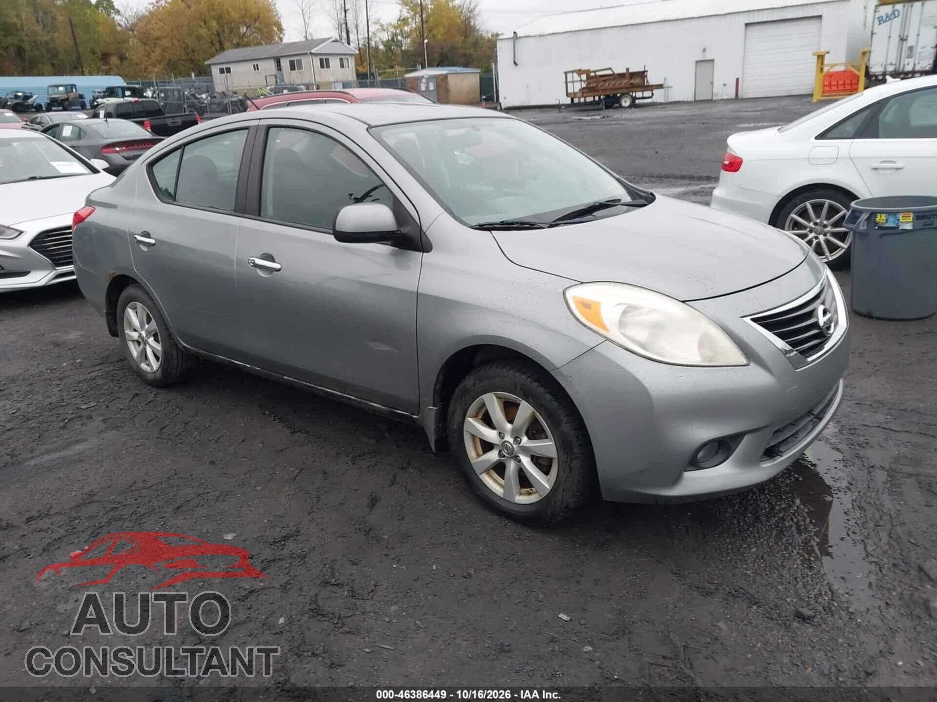NISSAN VERSA 2012 - 3N1CN7AP0CL889637
