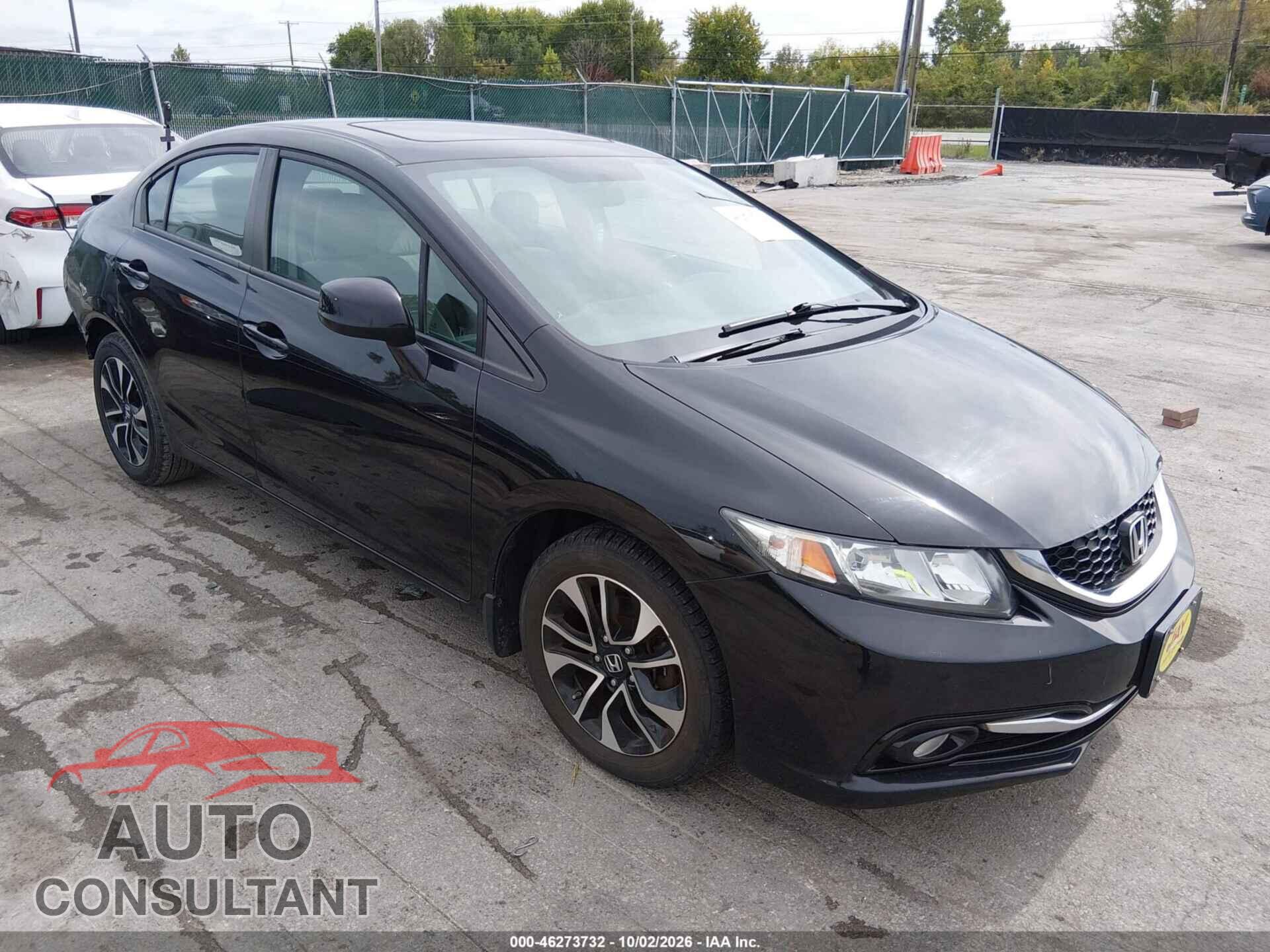 HONDA CIVIC 2013 - 19XFB2F94DE092667
