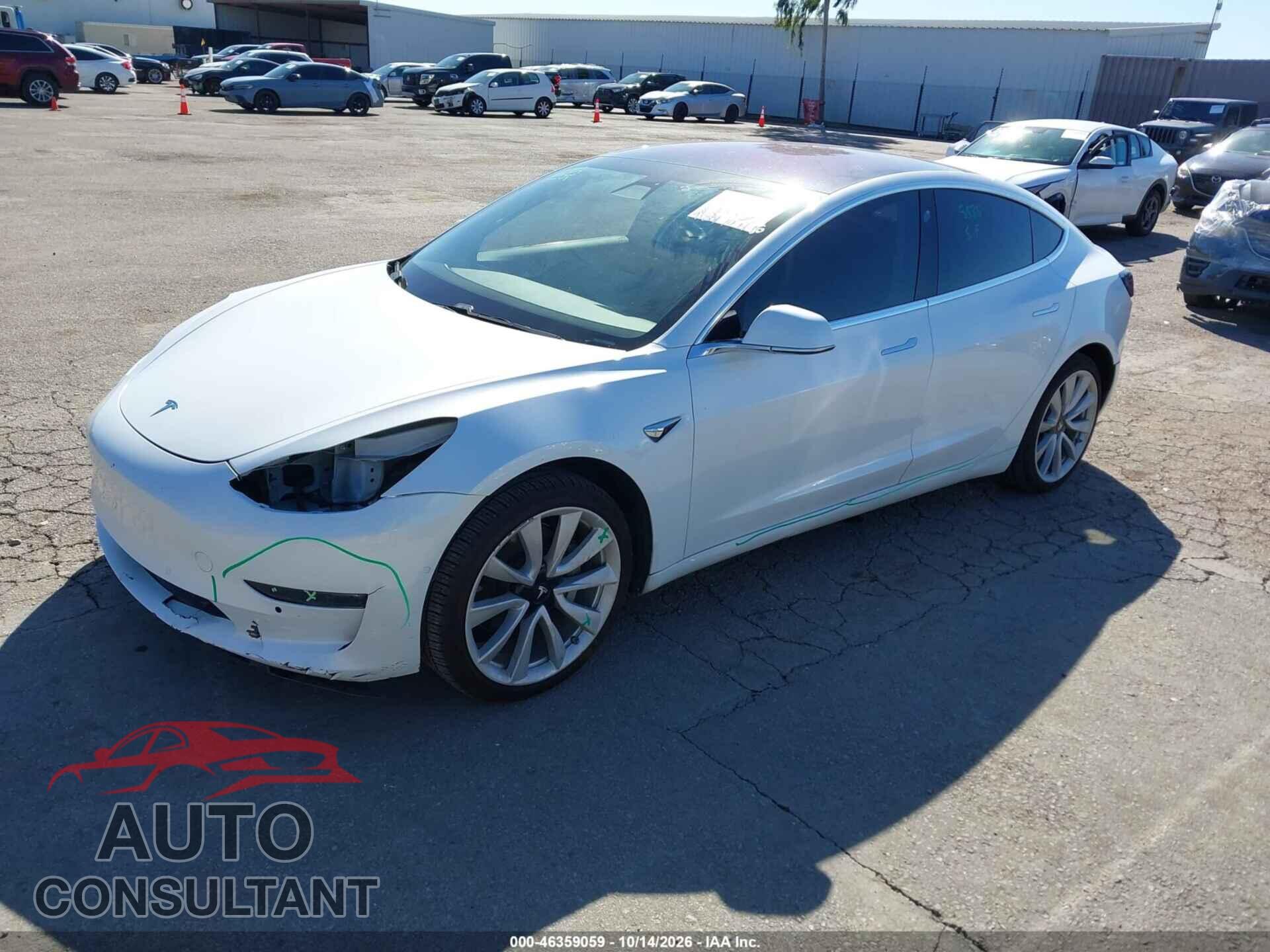 TESLA MODEL 3 2018 - 5YJ3E1EA3JF025189