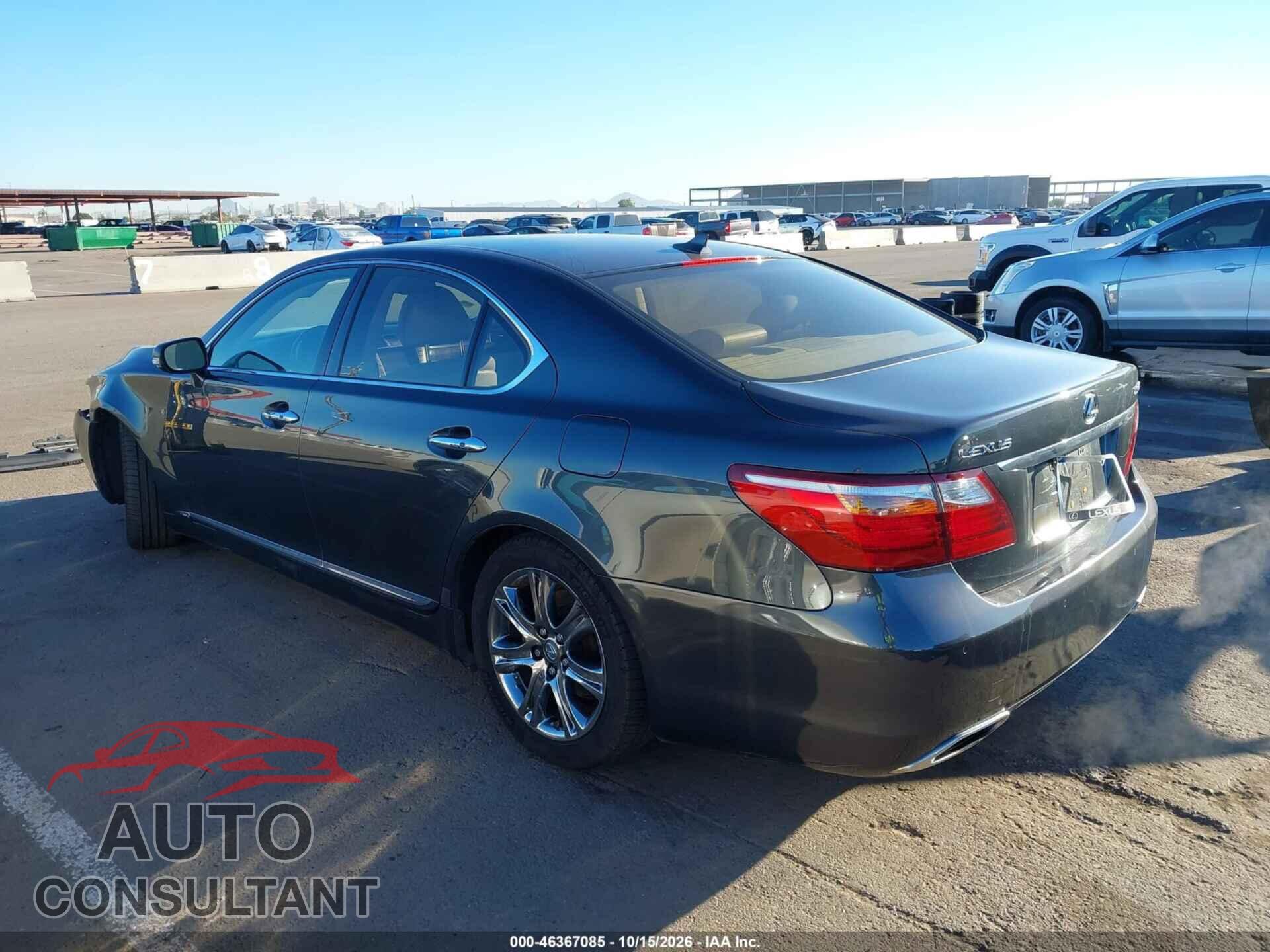 LEXUS LS 460 2010 - JTHBL5EF5A5097788