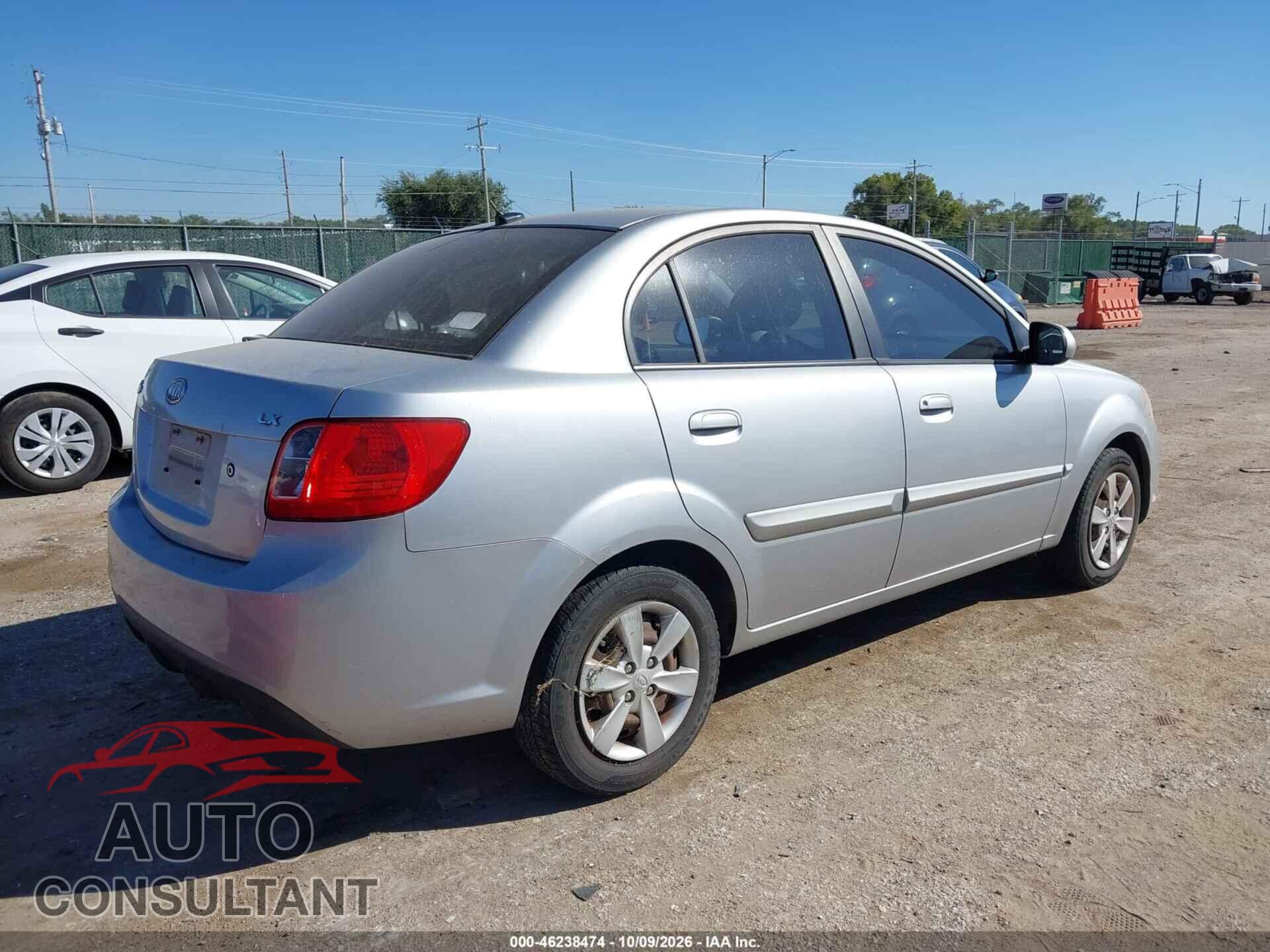 KIA RIO 2011 - KNADH4A33B6734400