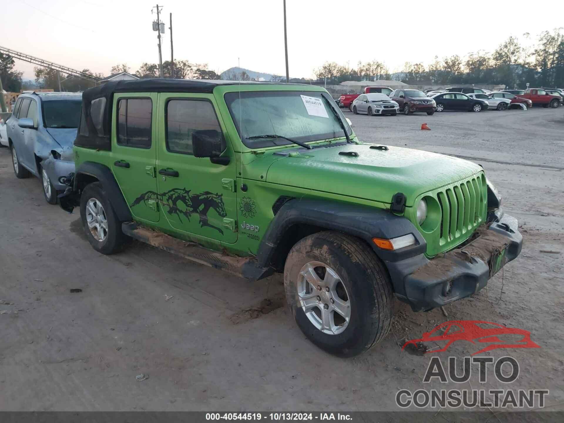 JEEP WRANGLER UNLIMITED 2018 - 1C4HJXDG4JW238447