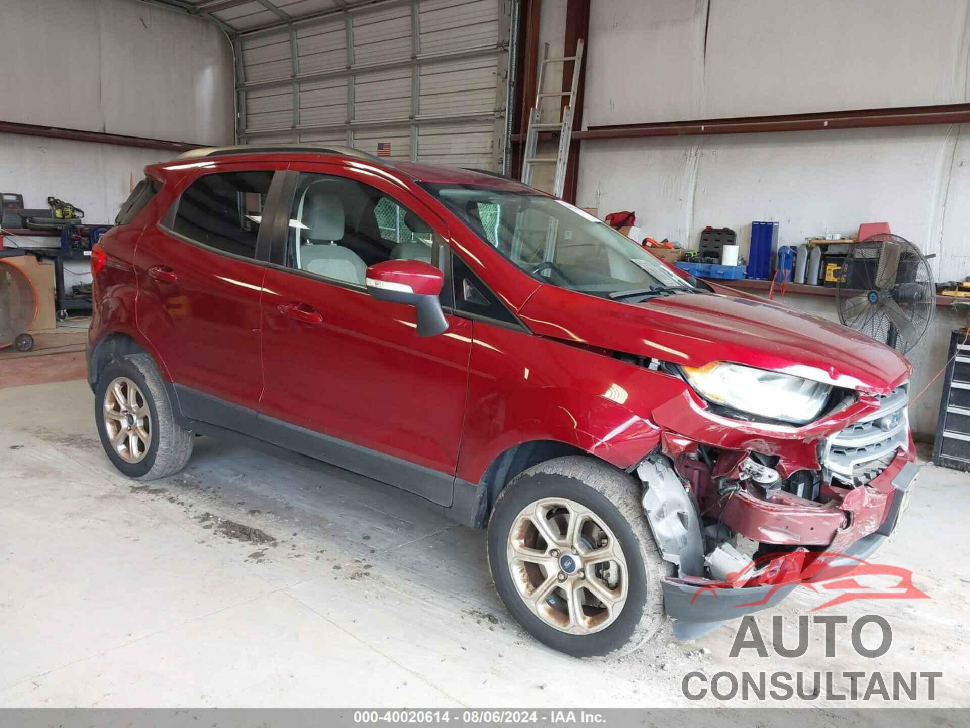 FORD ECOSPORT 2019 - MAJ6S3GL3KC303996