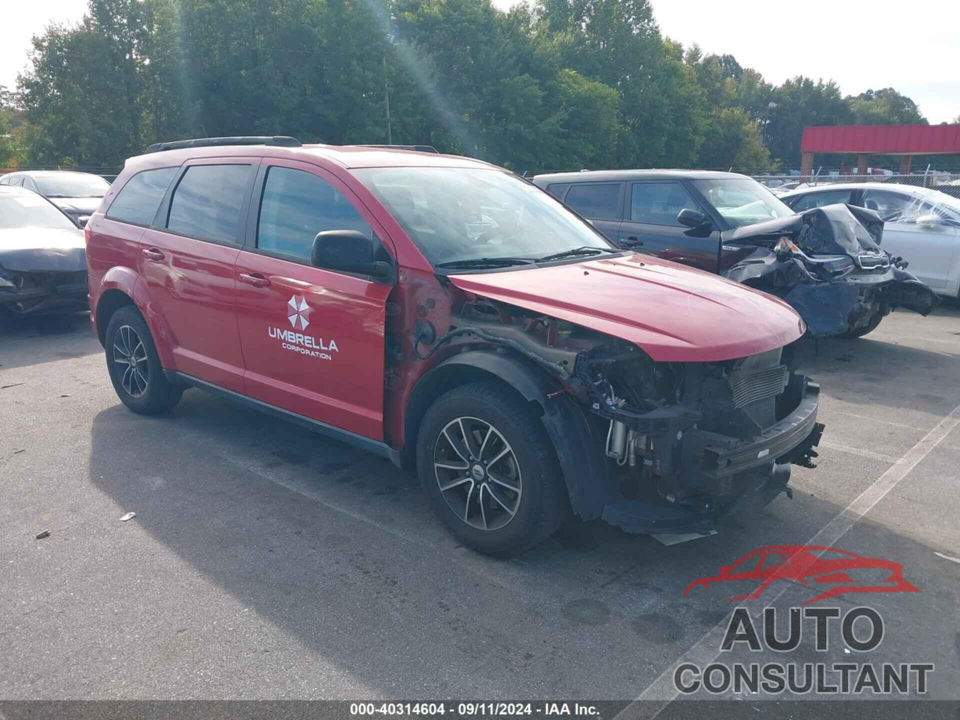 DODGE JOURNEY 2018 - 3C4PDCAB1JT429513