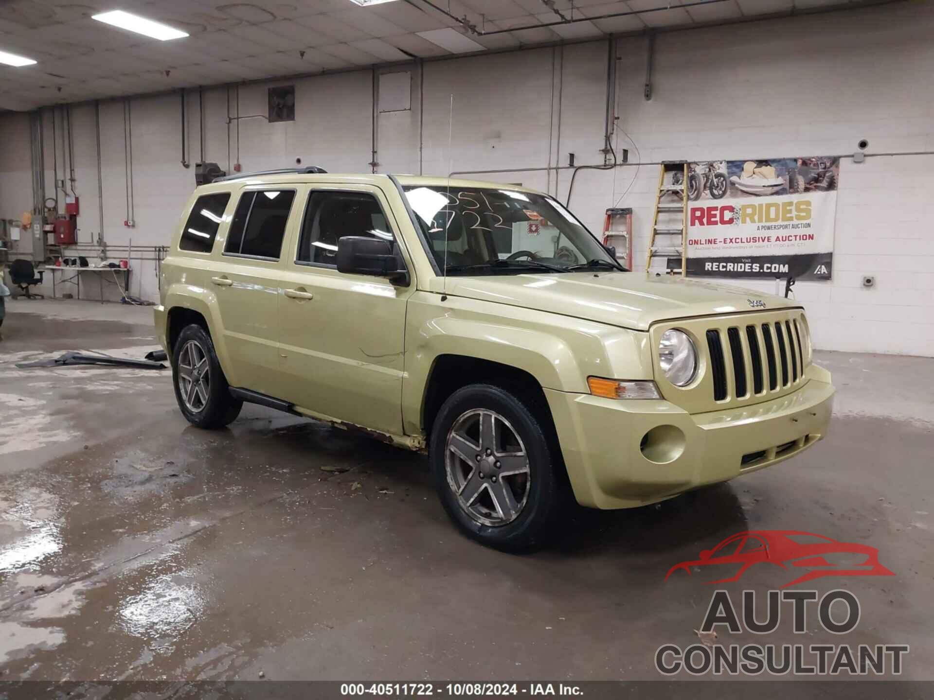 JEEP PATRIOT 2010 - 1J4NF2GB0AD530884