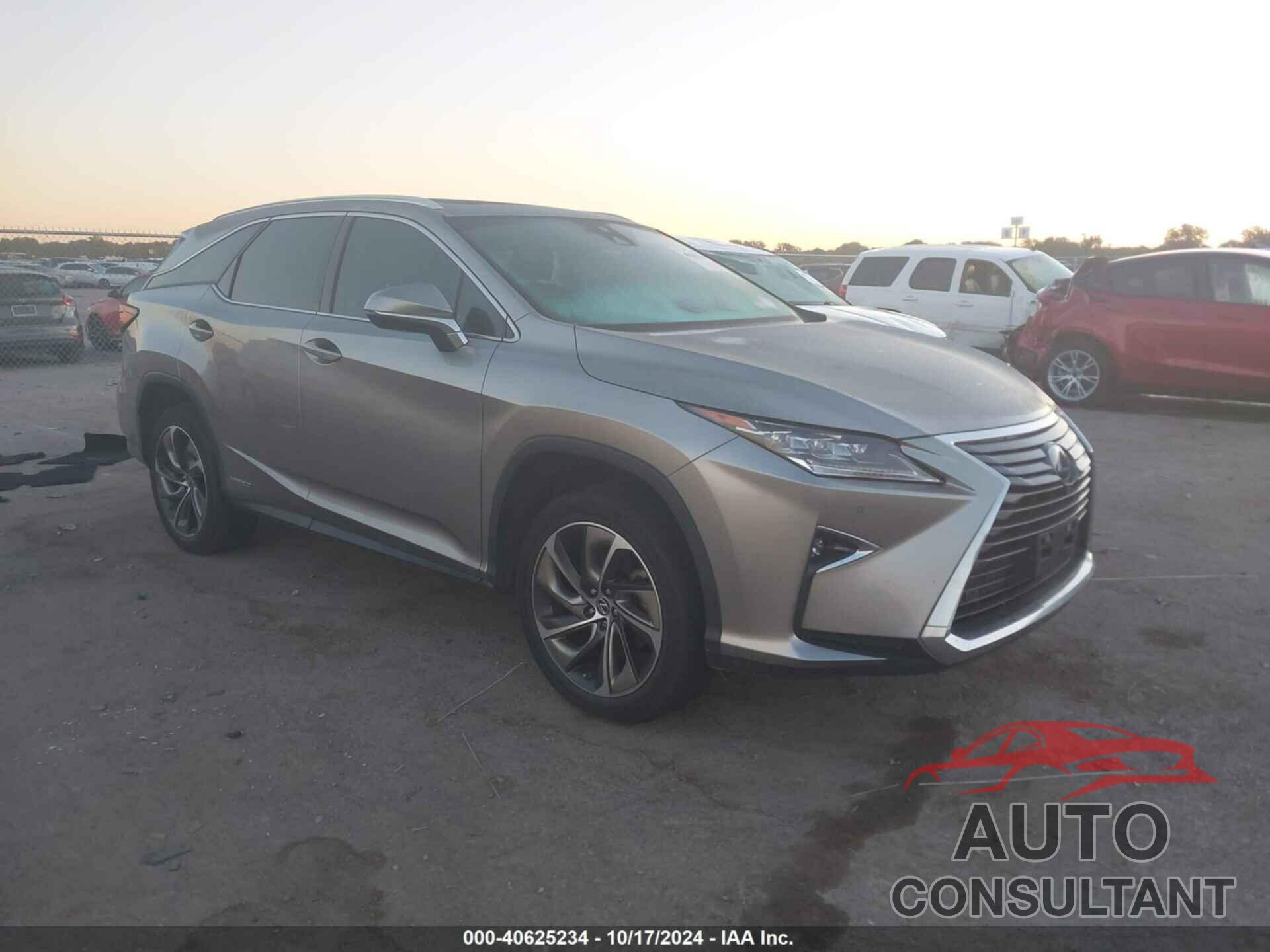 LEXUS RX 450HL 2018 - JTJDGKCA5J2000852