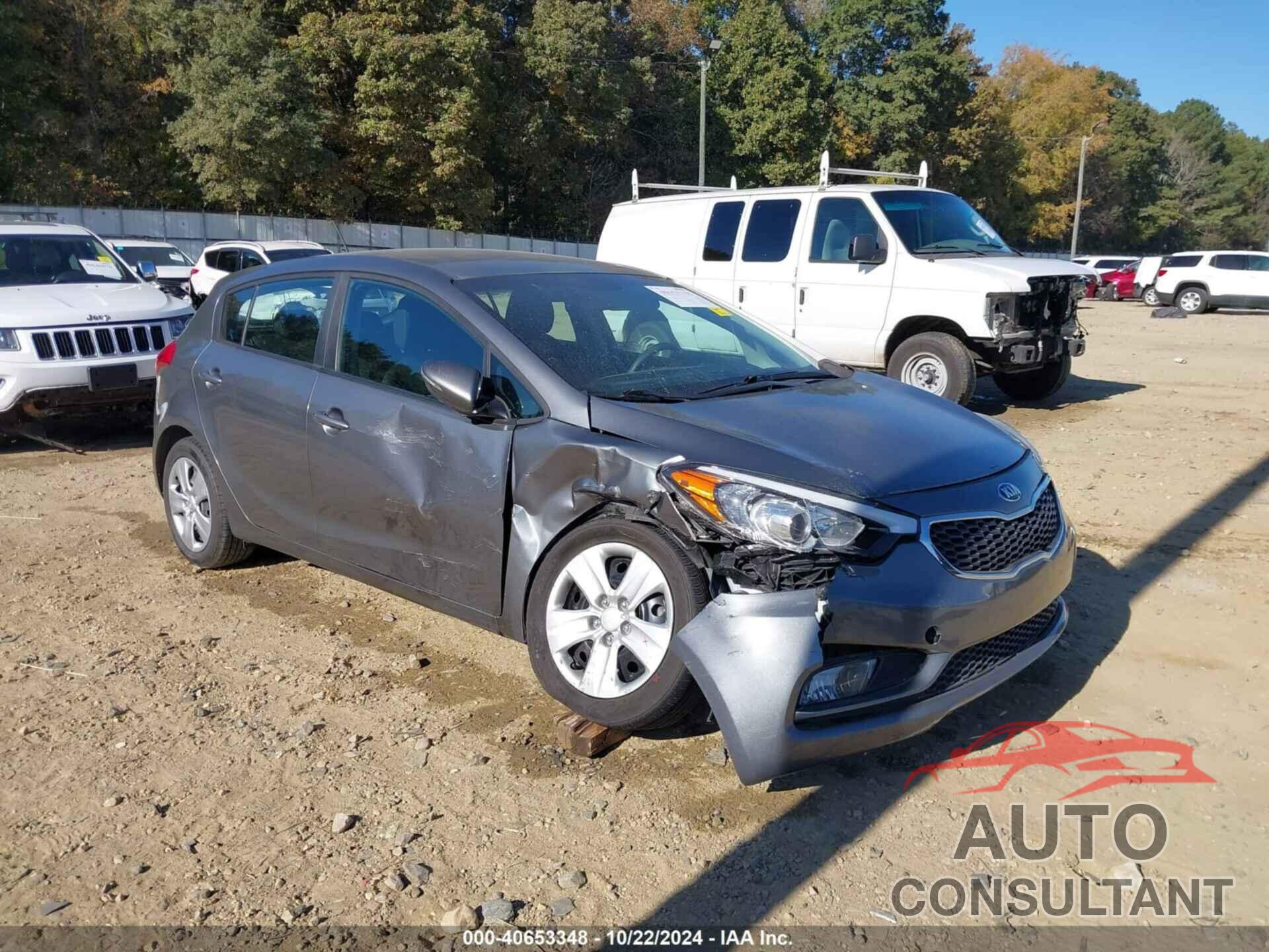 KIA FORTE 2016 - KNAFK5A87G5617802