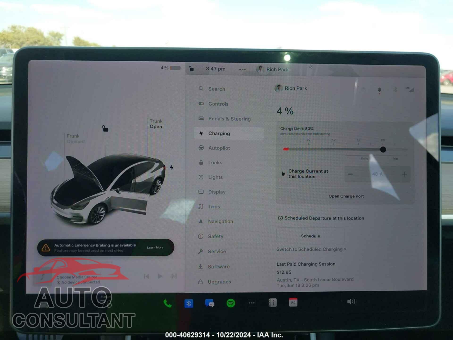 TESLA MODEL 3 2018 - 5YJ3E1EA2JF031114