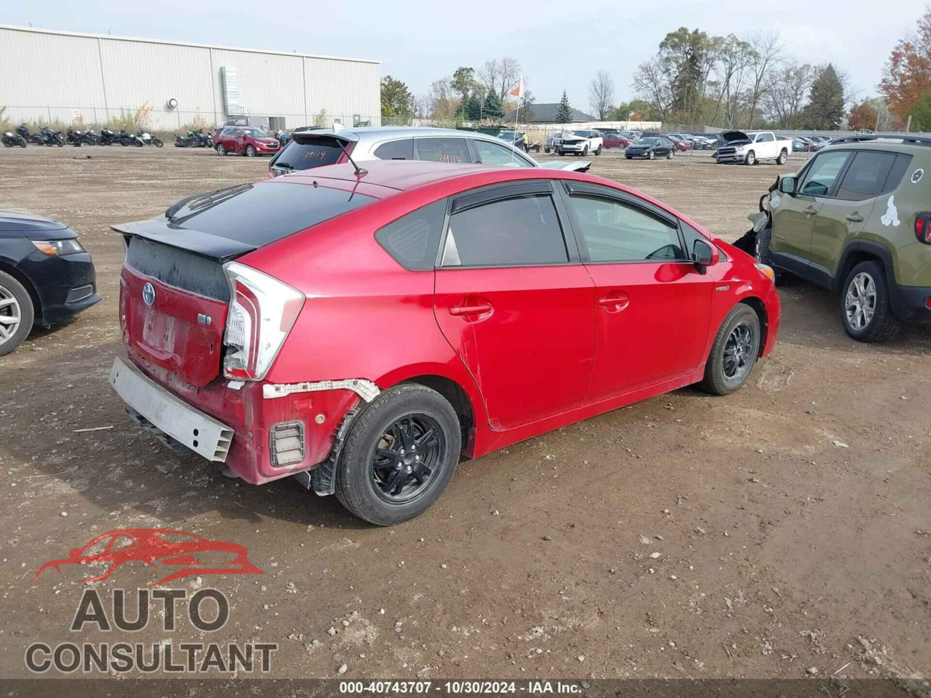 TOYOTA PRIUS 2015 - JTDKN3DU8F0473226