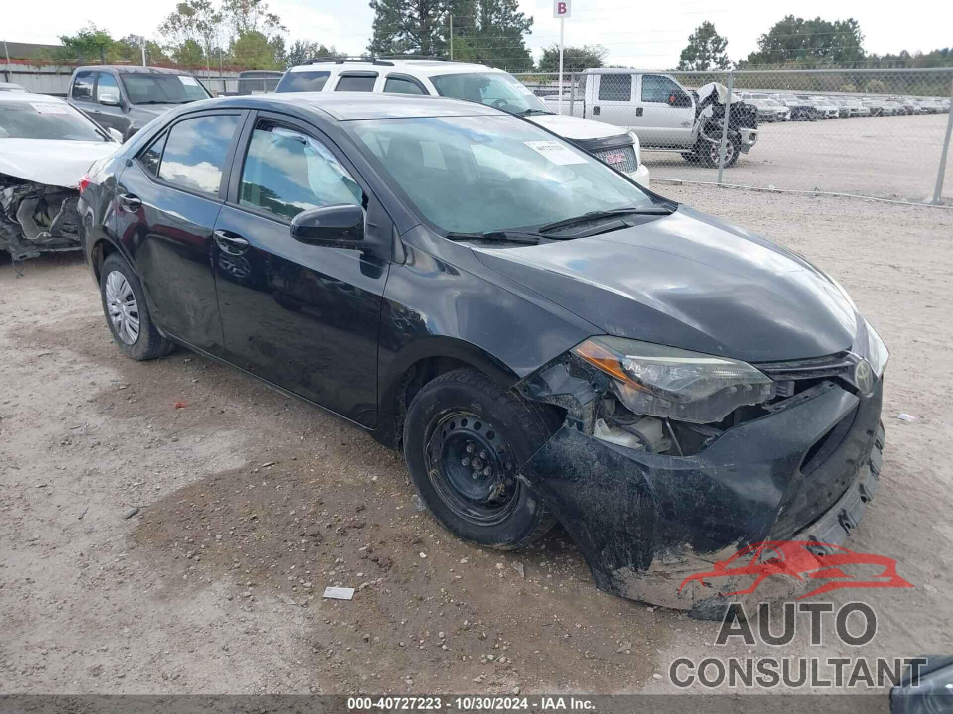 TOYOTA COROLLA 2017 - 5YFBURHE8HP583002