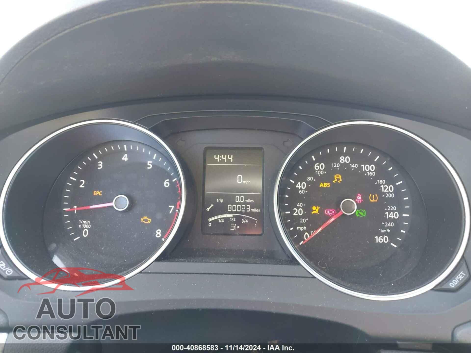 VOLKSWAGEN JETTA 2017 - 3VW2B7AJ6HM291077