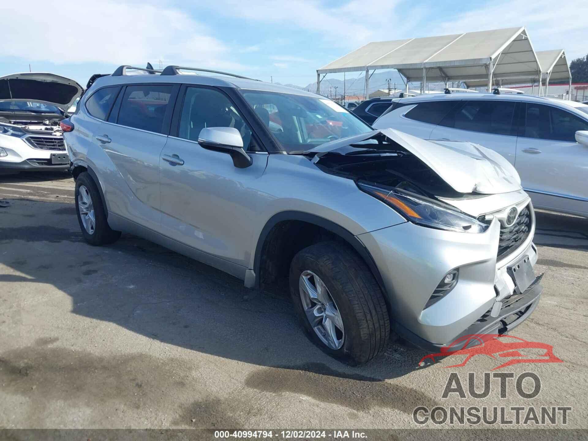 TOYOTA HIGHLANDER 2023 - 5TDKDRBH2PS514685