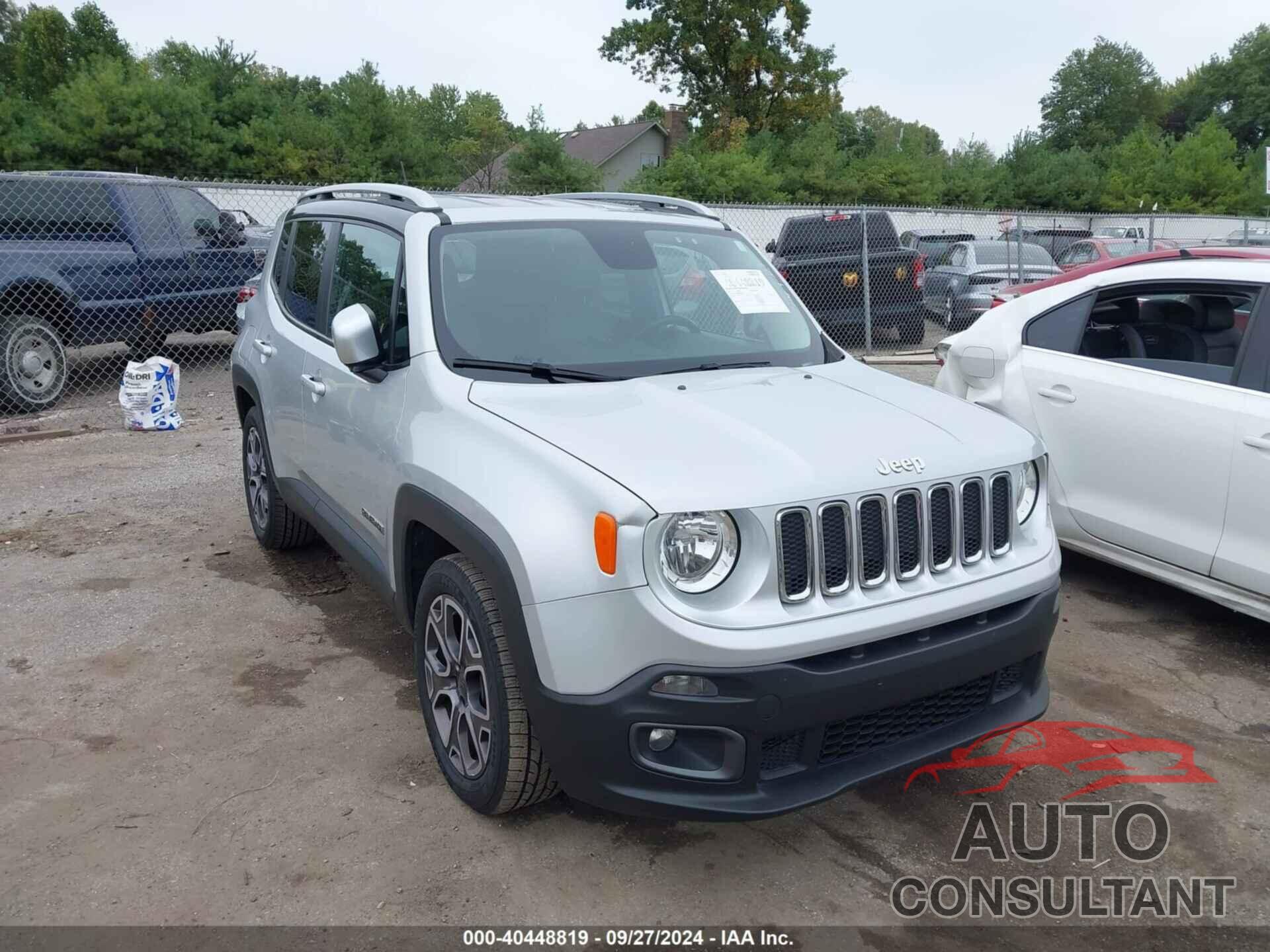 JEEP RENEGADE 2017 - ZACCJADB7HPE40802